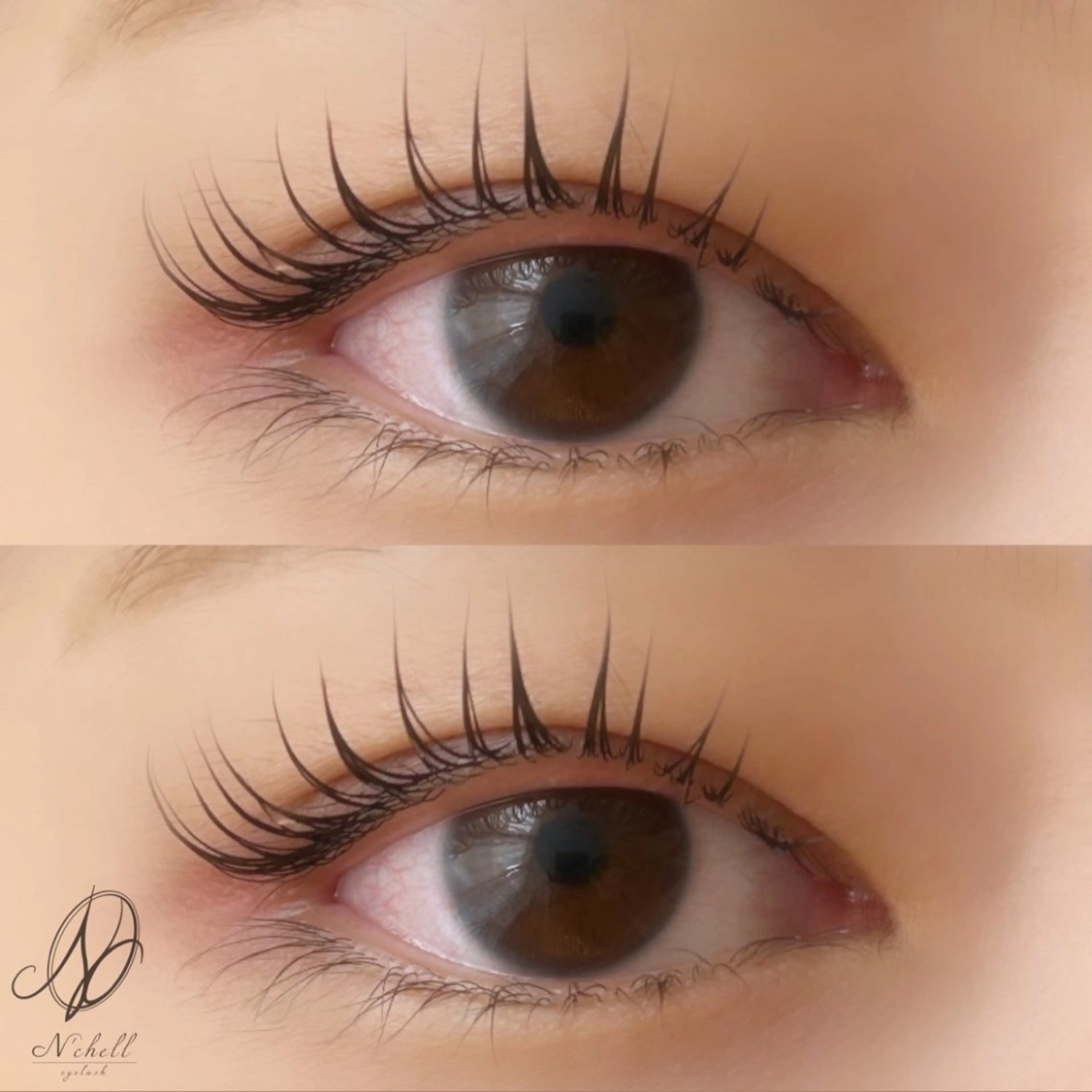 マツエク・マツパ まつげパーマ マツパ 大阪梅田 ナシェル Kako🦋のマツエク・マツパデザイン