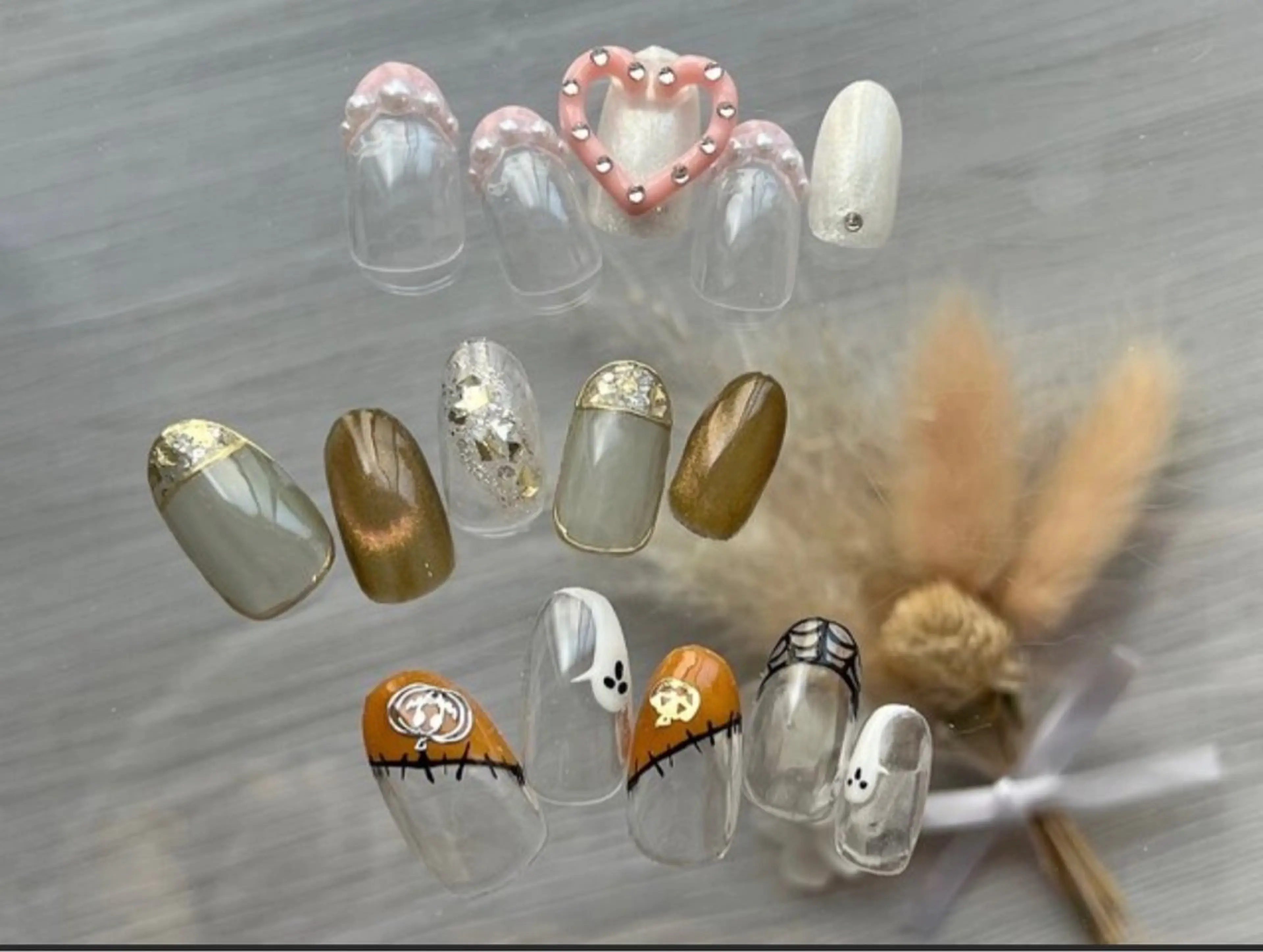 ハンド定額Trendコース✨️ 旬なアートや話題の新素材を使用した最旬アートなど✨️選べる10種【オフありの方はこちら】の写真