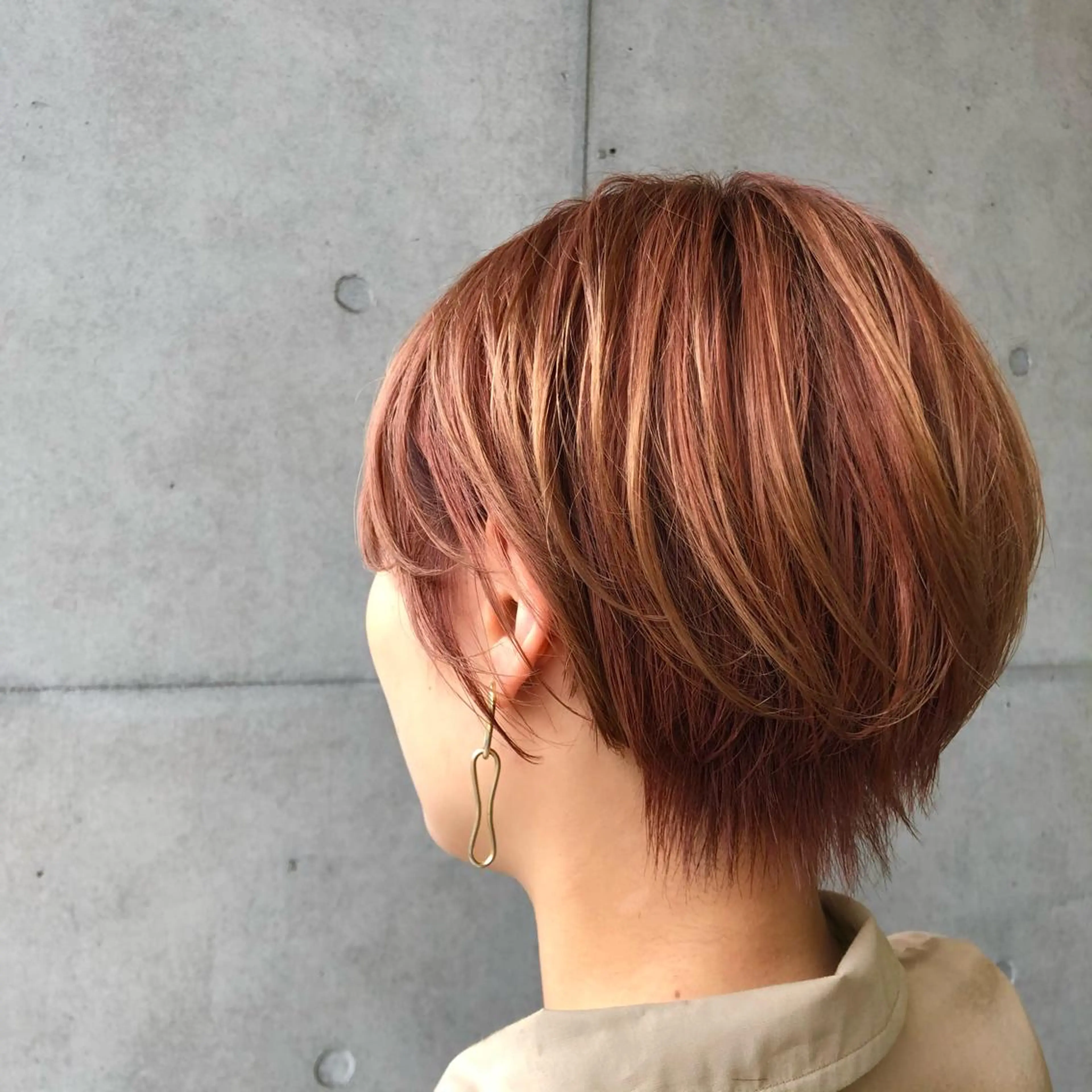 ショート カラー 柔らかカラー🫧🌱 ナナコのヘアスタイル