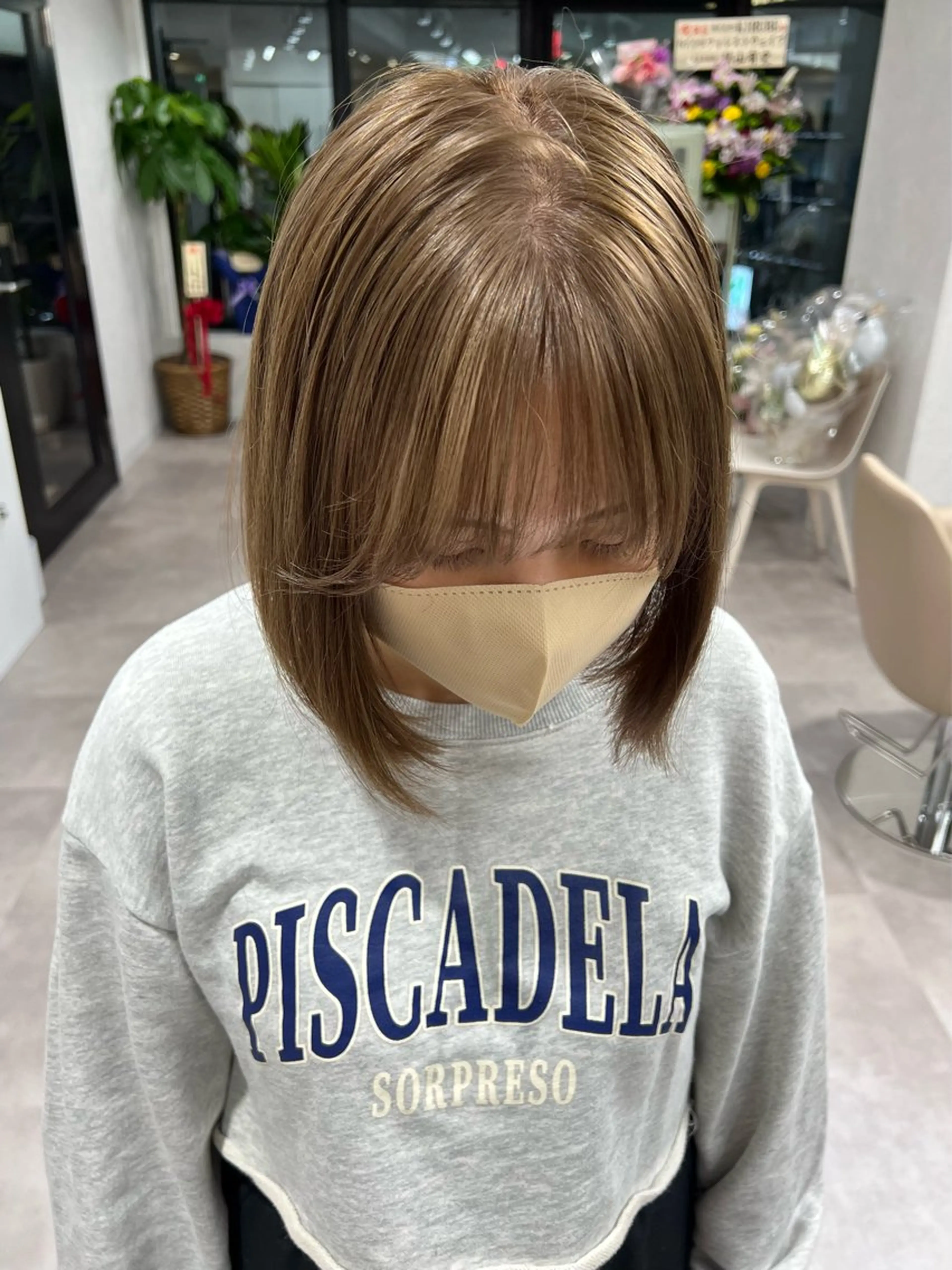 ショート カラー ヘアカラー ダブルカラー🩰 CHIHIRO👒のヘアスタイル