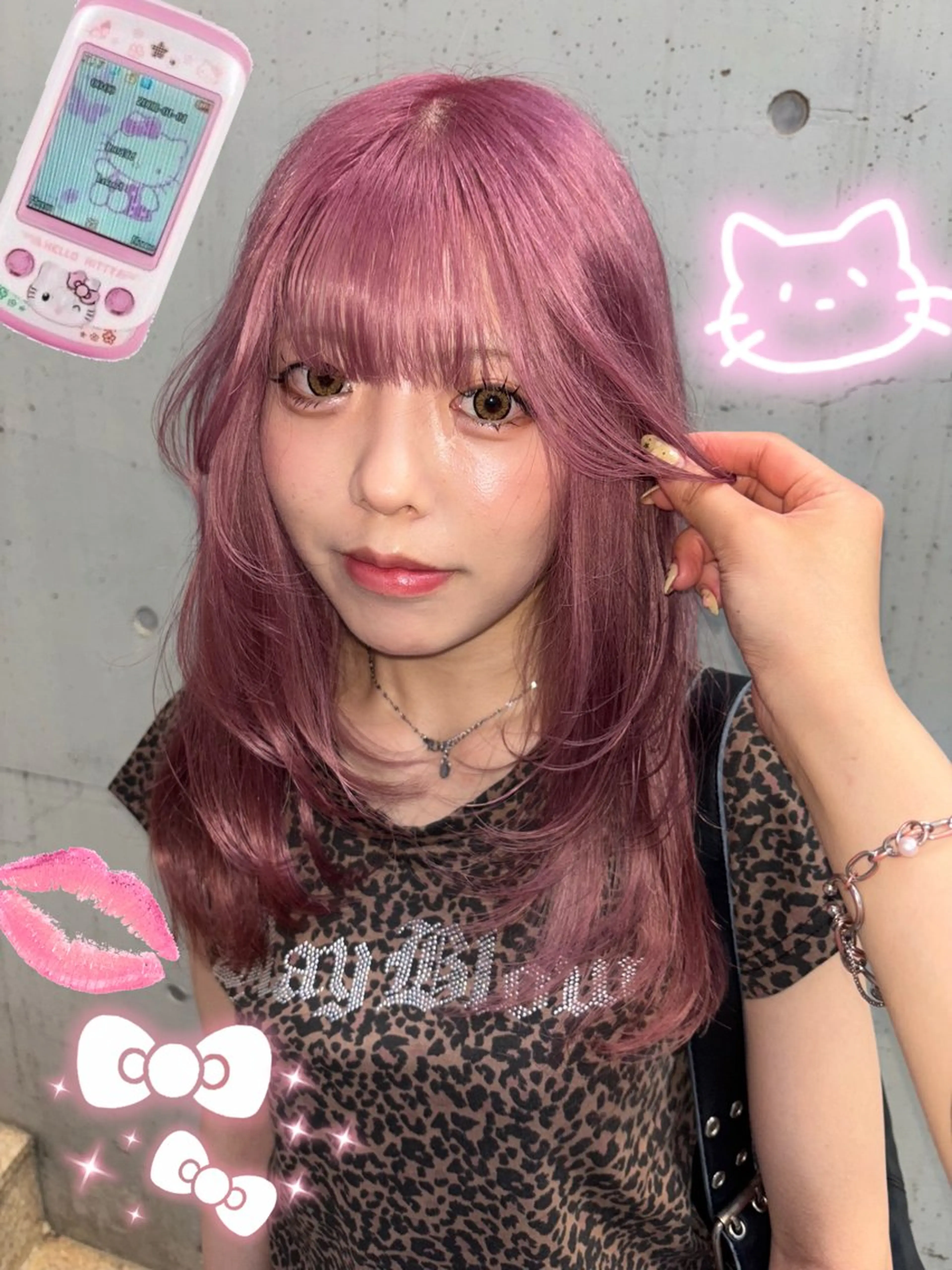 🐩1月ミニモ限定🐩前髪/顔周りlayer cut  【u24】の写真