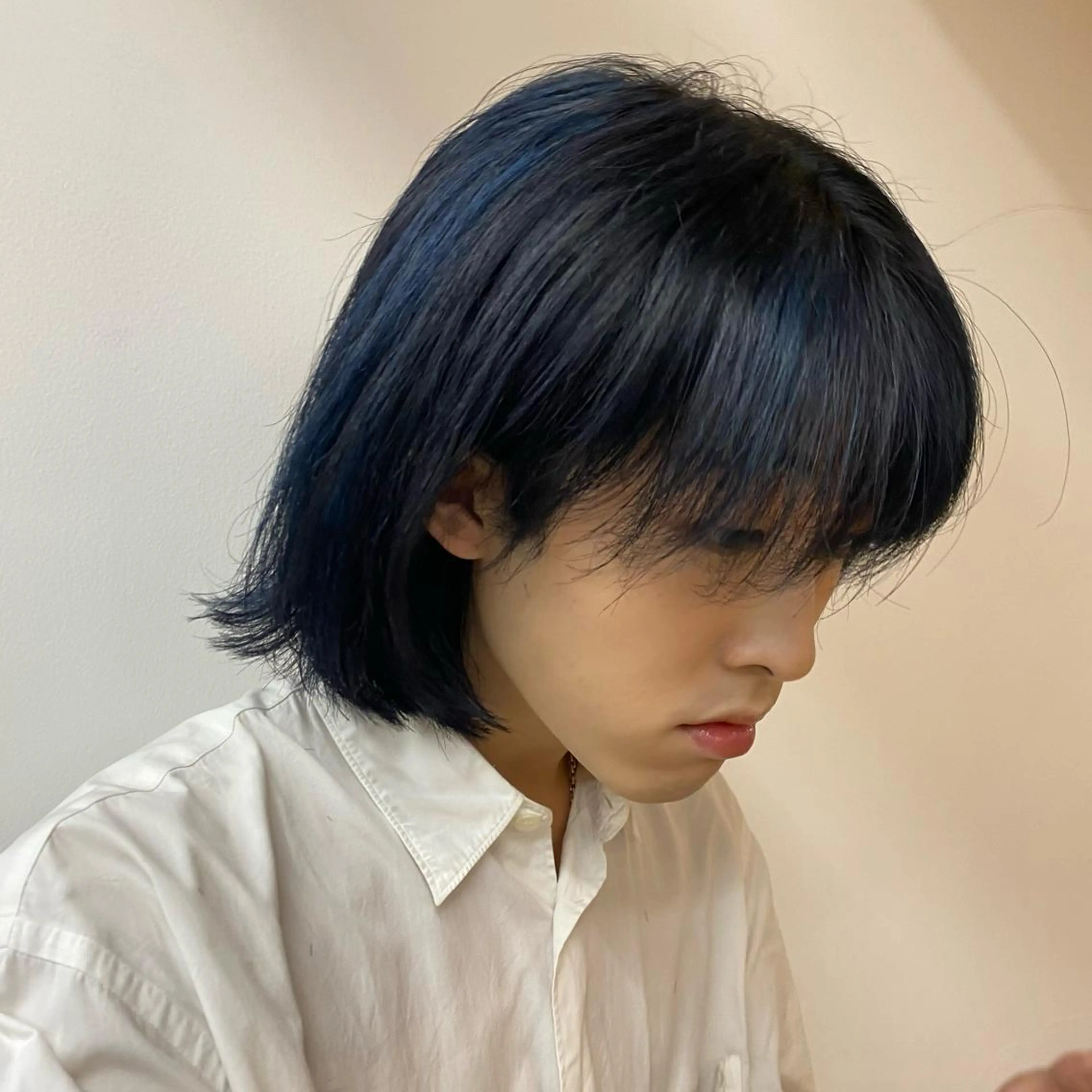 ショート カラー メンズ メンズブリーチ ブリーチ yiye 青山所属・無料カットモデル募集 🌱ひょうがのヘアスタイル