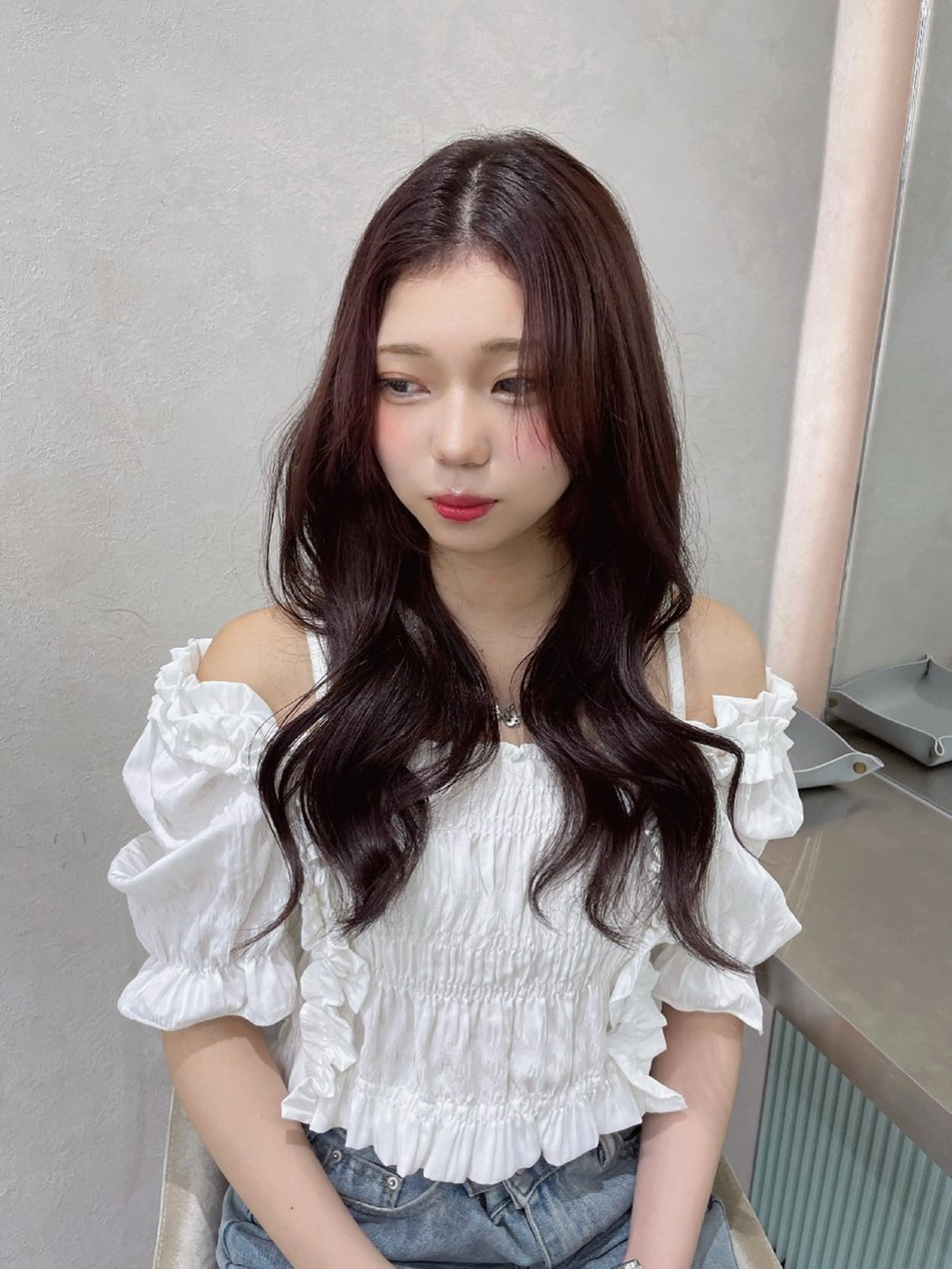 ロング ヘアカラー 髪質改善サロン Aster 天神大名店 【アスター】所属・韓国、中華メンズヘア 🖤ひな🖤のヘアスタイル