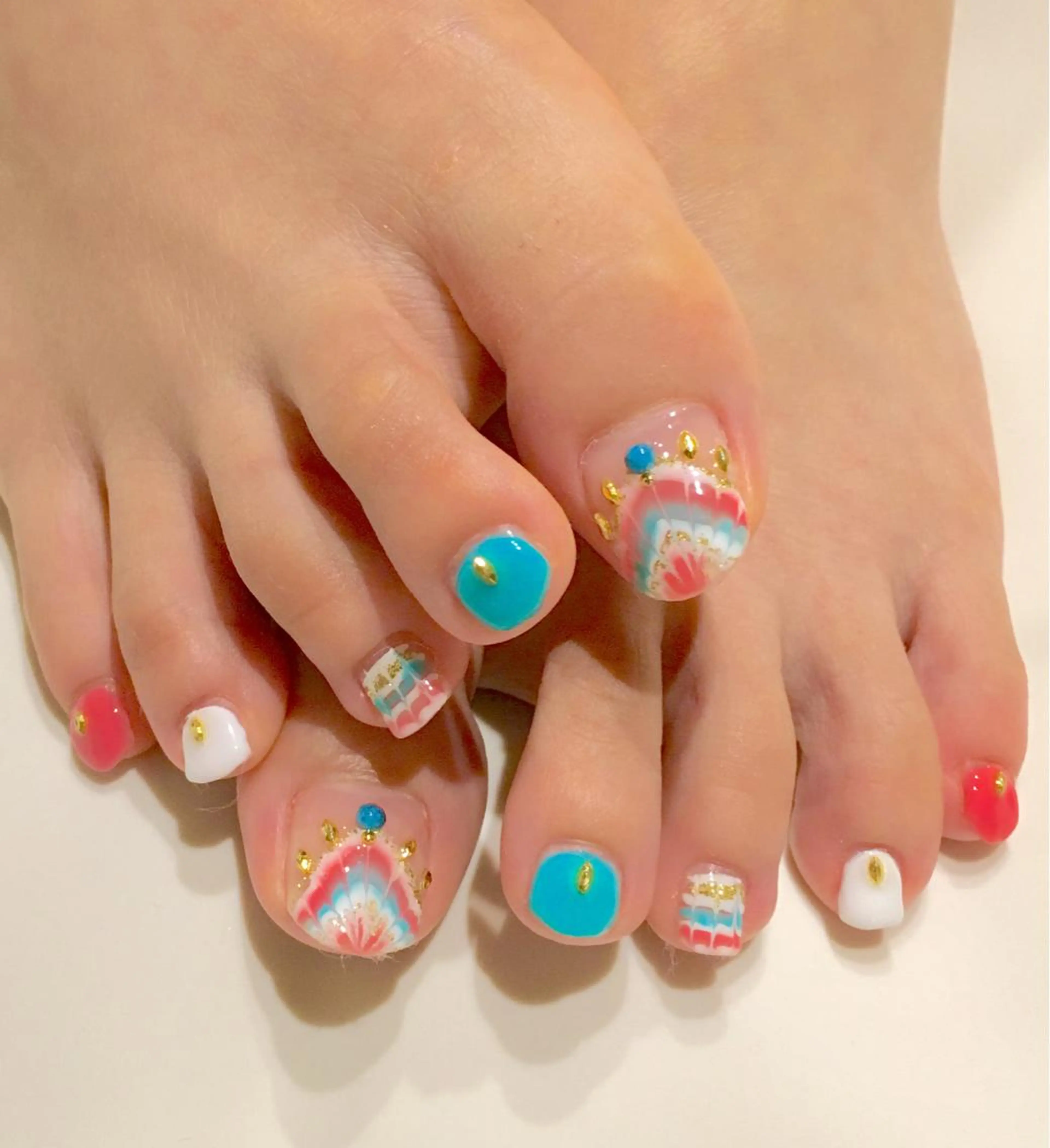 ネイル フットネイル KaHaNa nail salonのネイルデザイン
