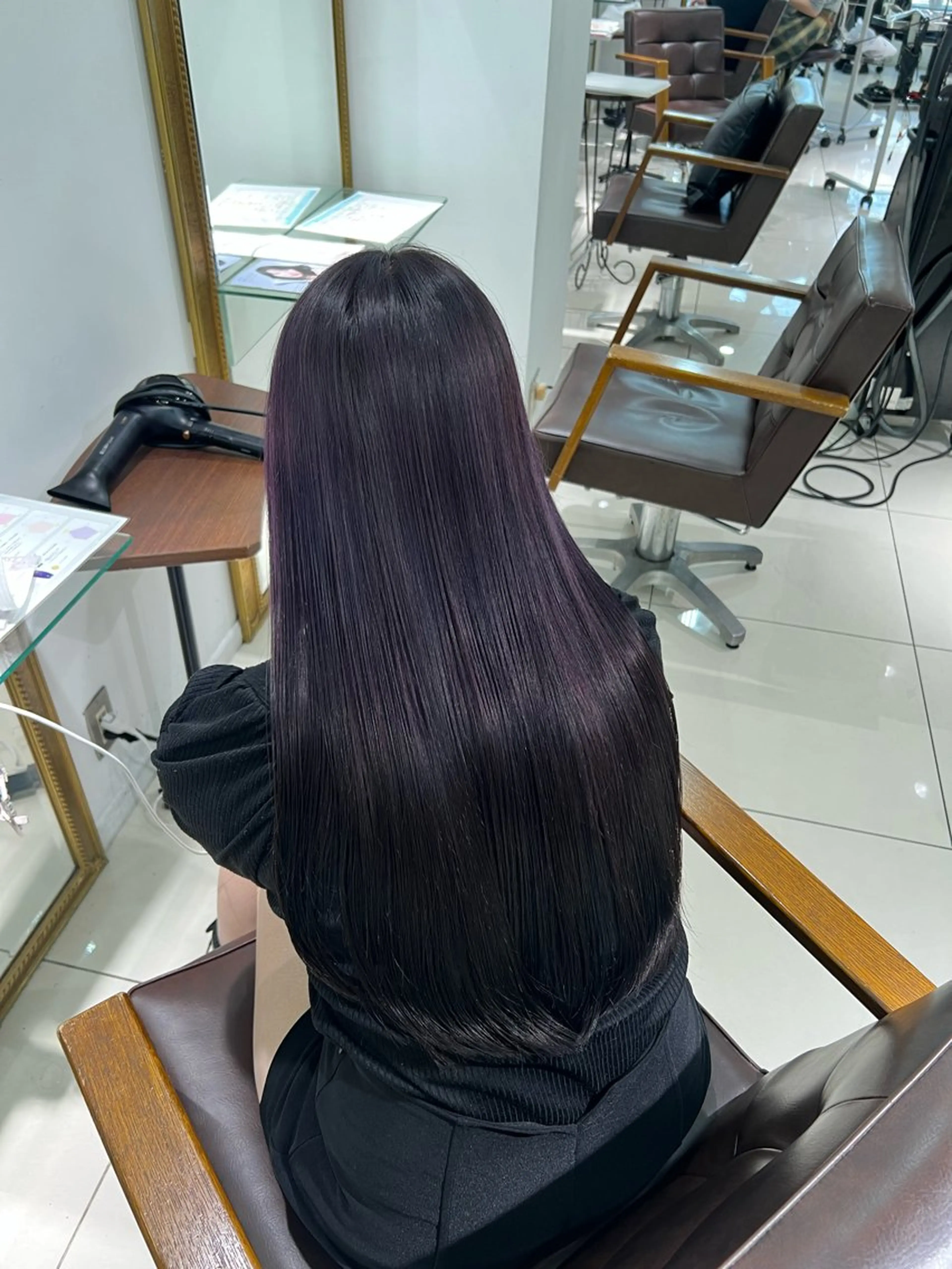 ロング カラー ハイトーンカラー 🤍🫧 長井 律のヘアスタイル