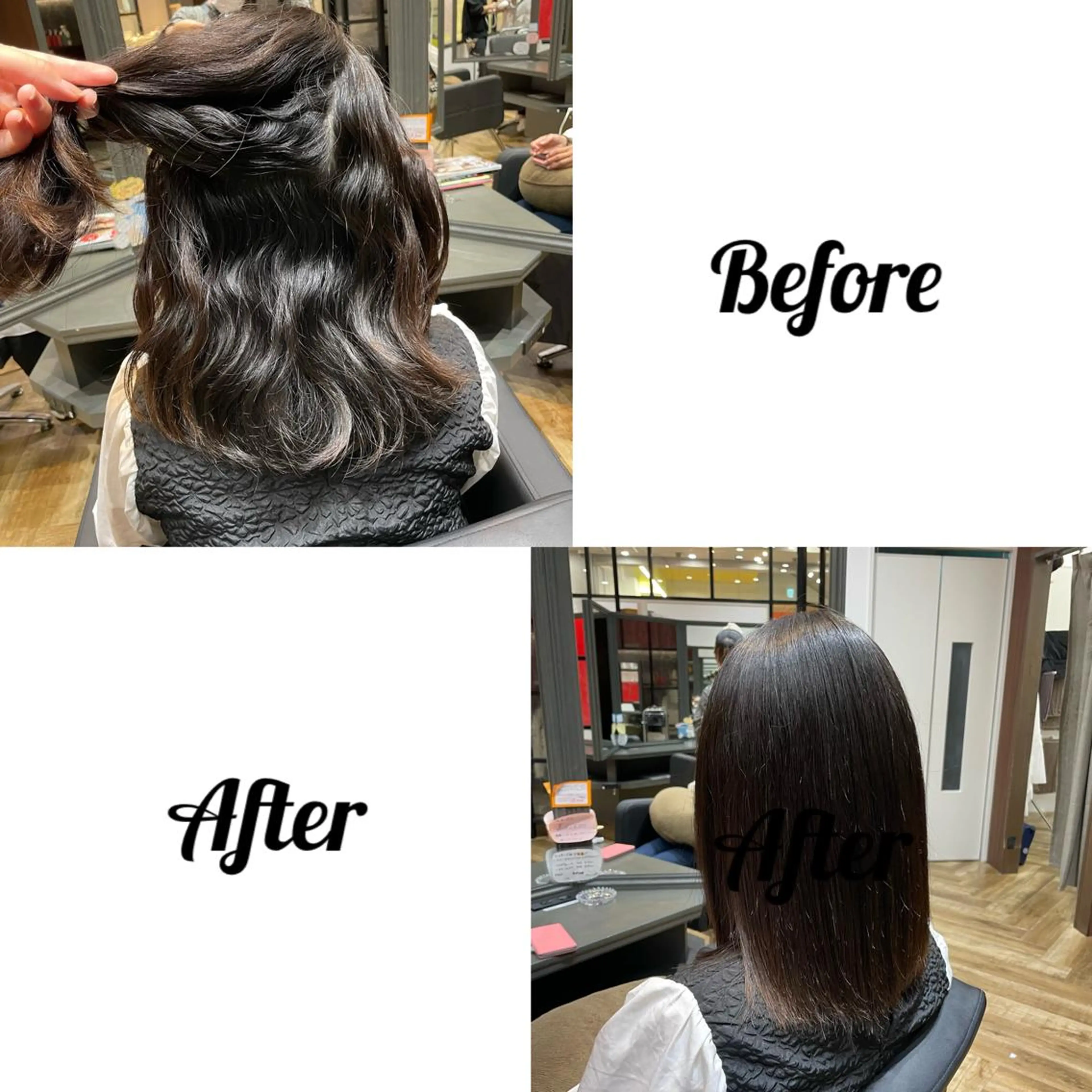 ミディアム パーマ 服部 未夢のヘアスタイル