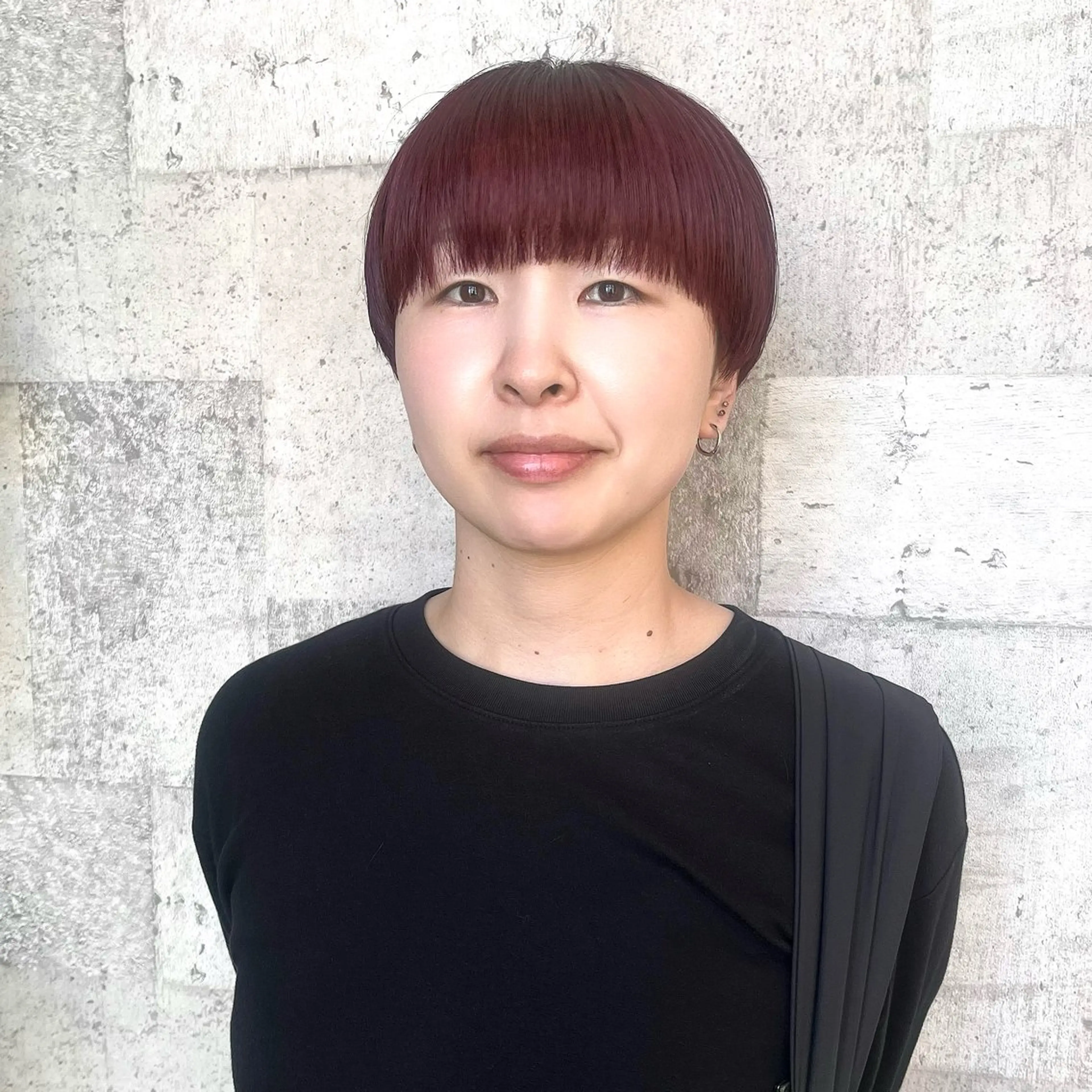 ショート カット ヘアカラー 北島 遥香🫧インナ ー /ベージュカラーのヘアスタイル