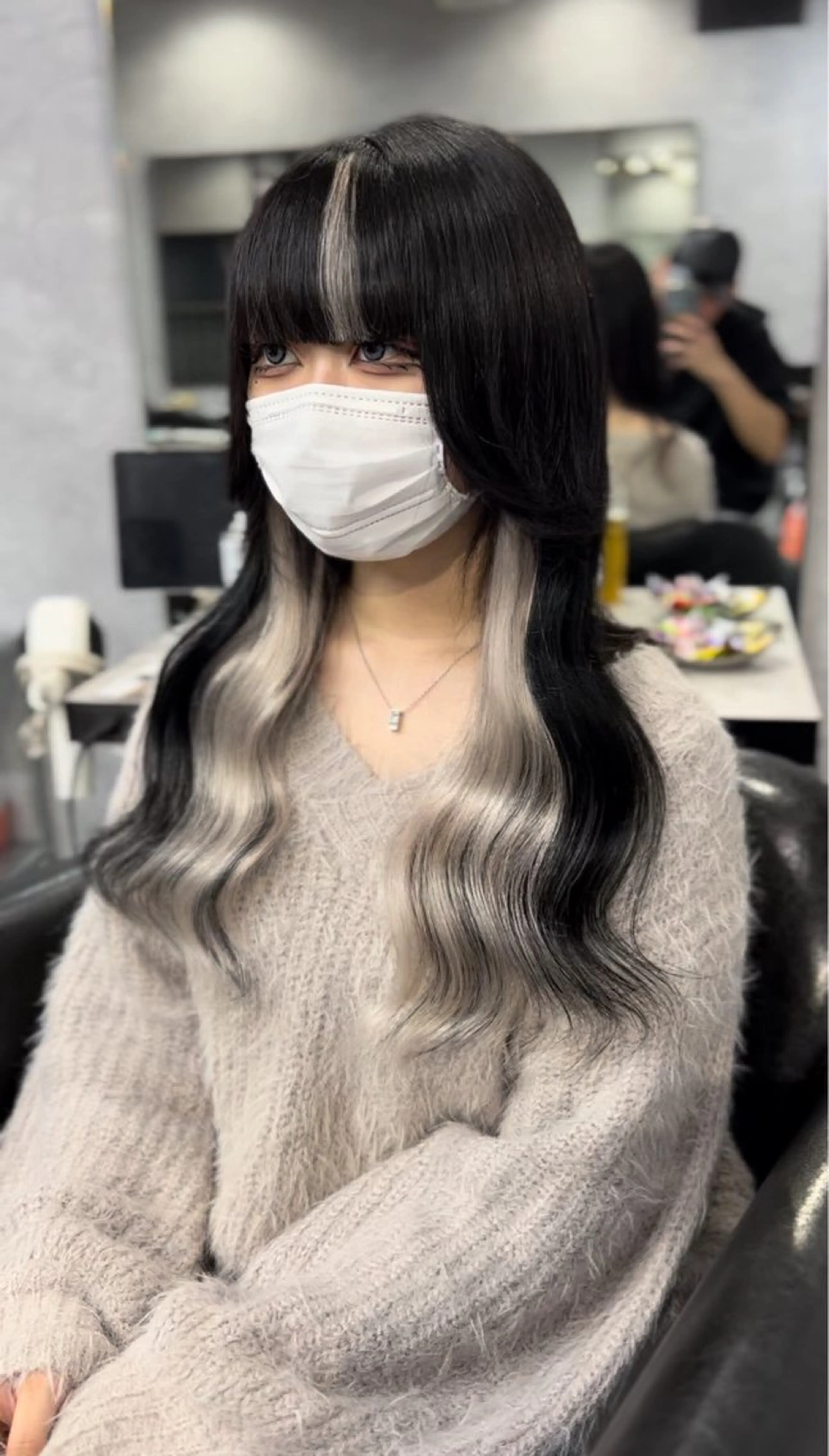 セミロング 原宿プルエク1位‼️ 口コミ⭐️5✨Kaiのヘアスタイル