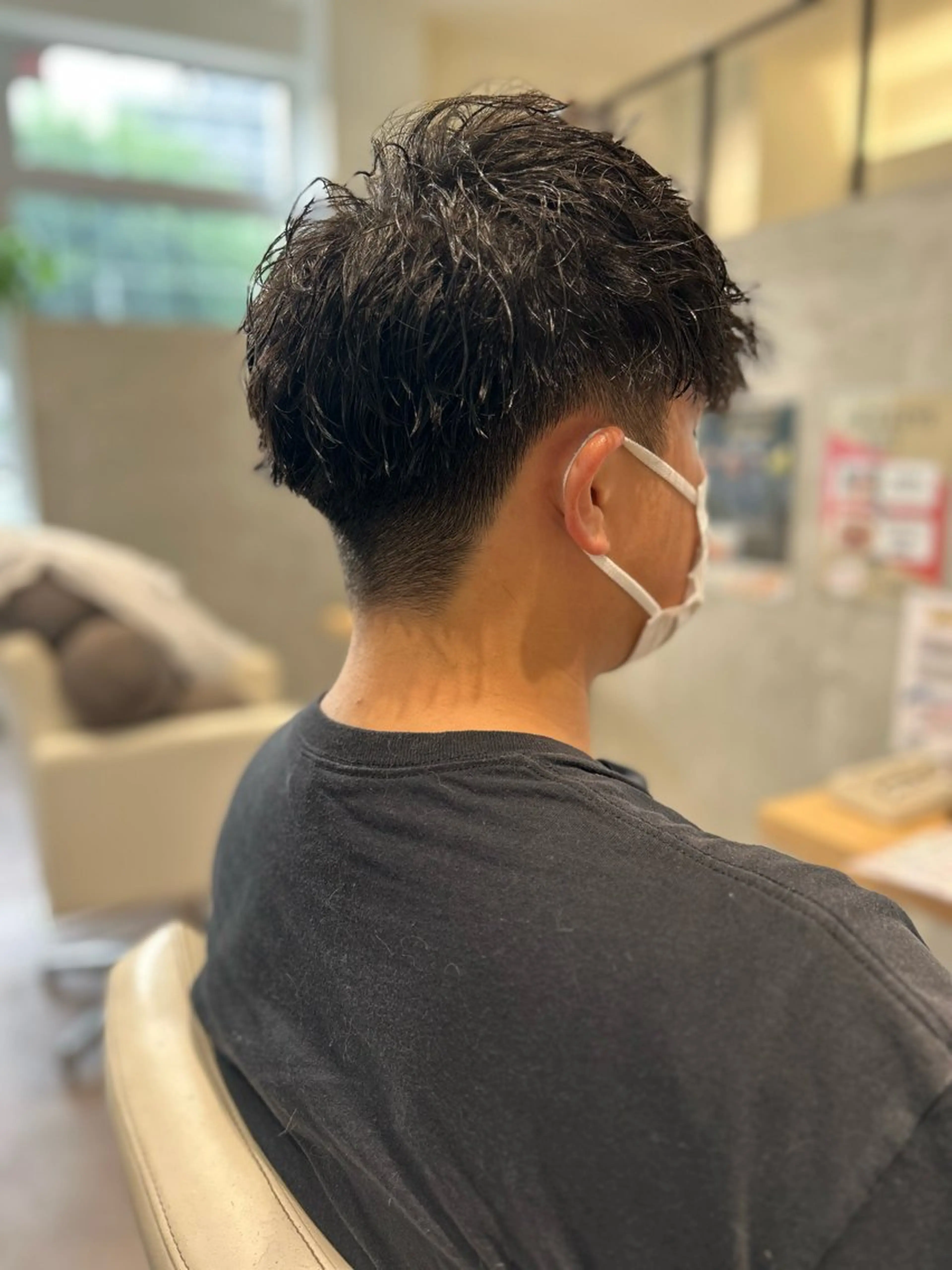 ショート パーマ WISTARIA FIELD-PLANCHES所属・田中 寛汰のヘアスタイル