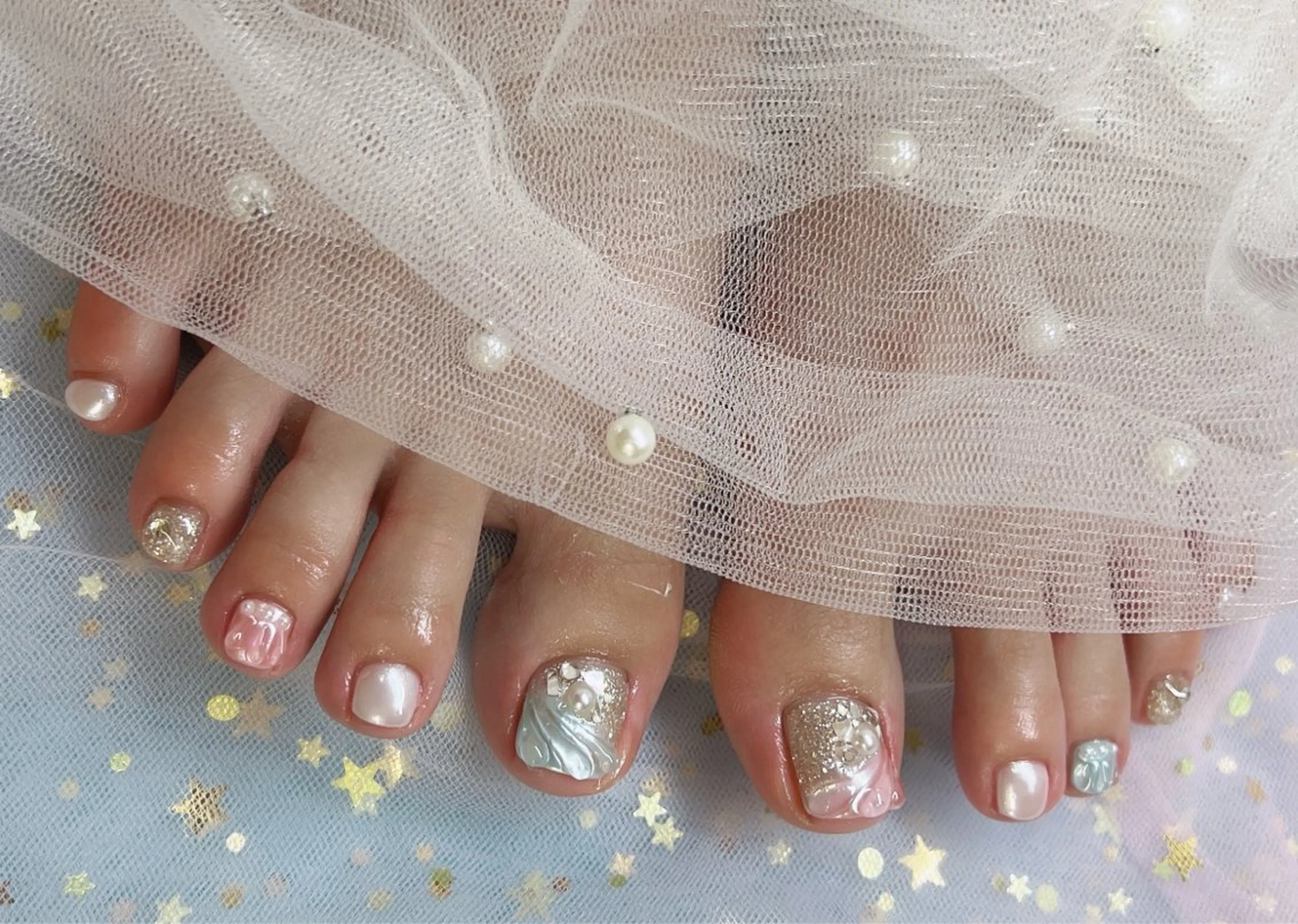 ネイル フットネイル キラー美　上野所属・キラー美 上野のネイルデザイン