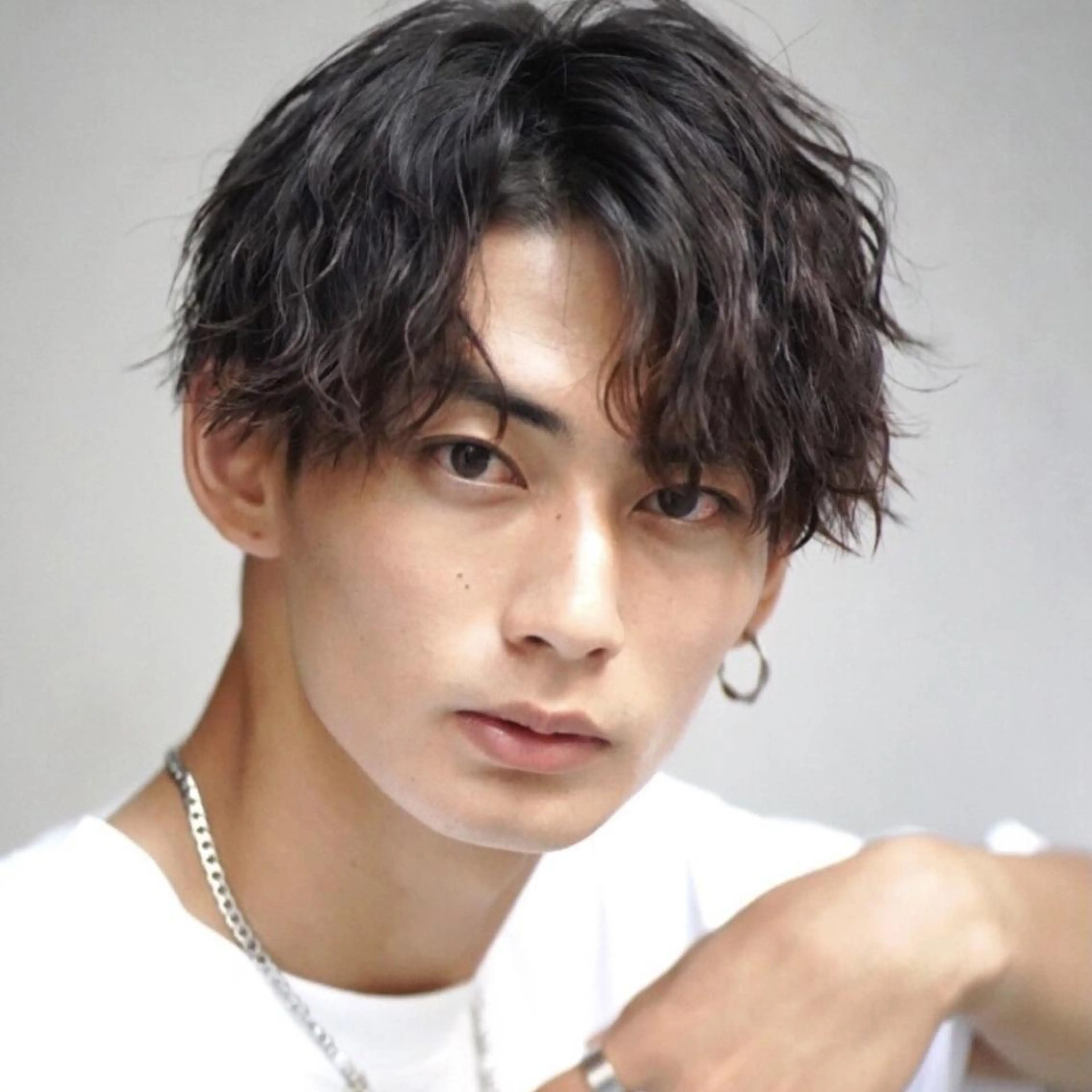 《期間限定》　メンズカット＋波巻きスパイラルパーマ（全スタッフ指名料なしミニモ限定価格）の写真