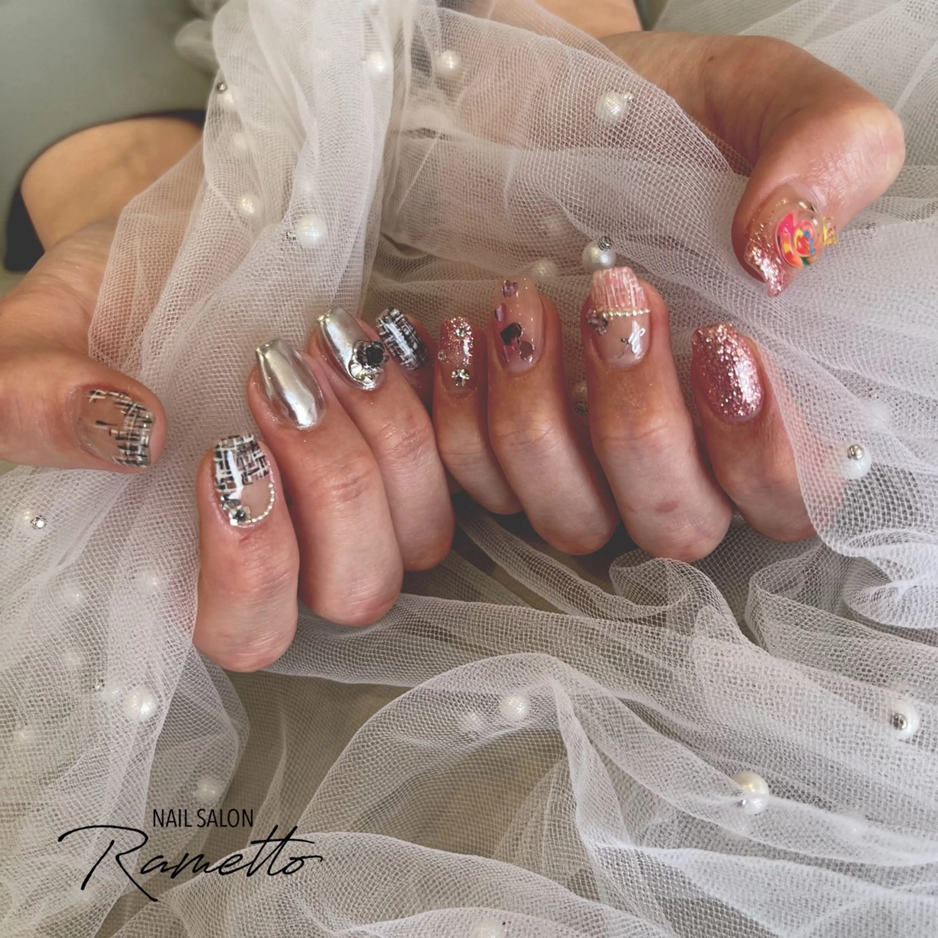 ネイル ハンドネイル NAILSALON Ramettoのネイルデザイン