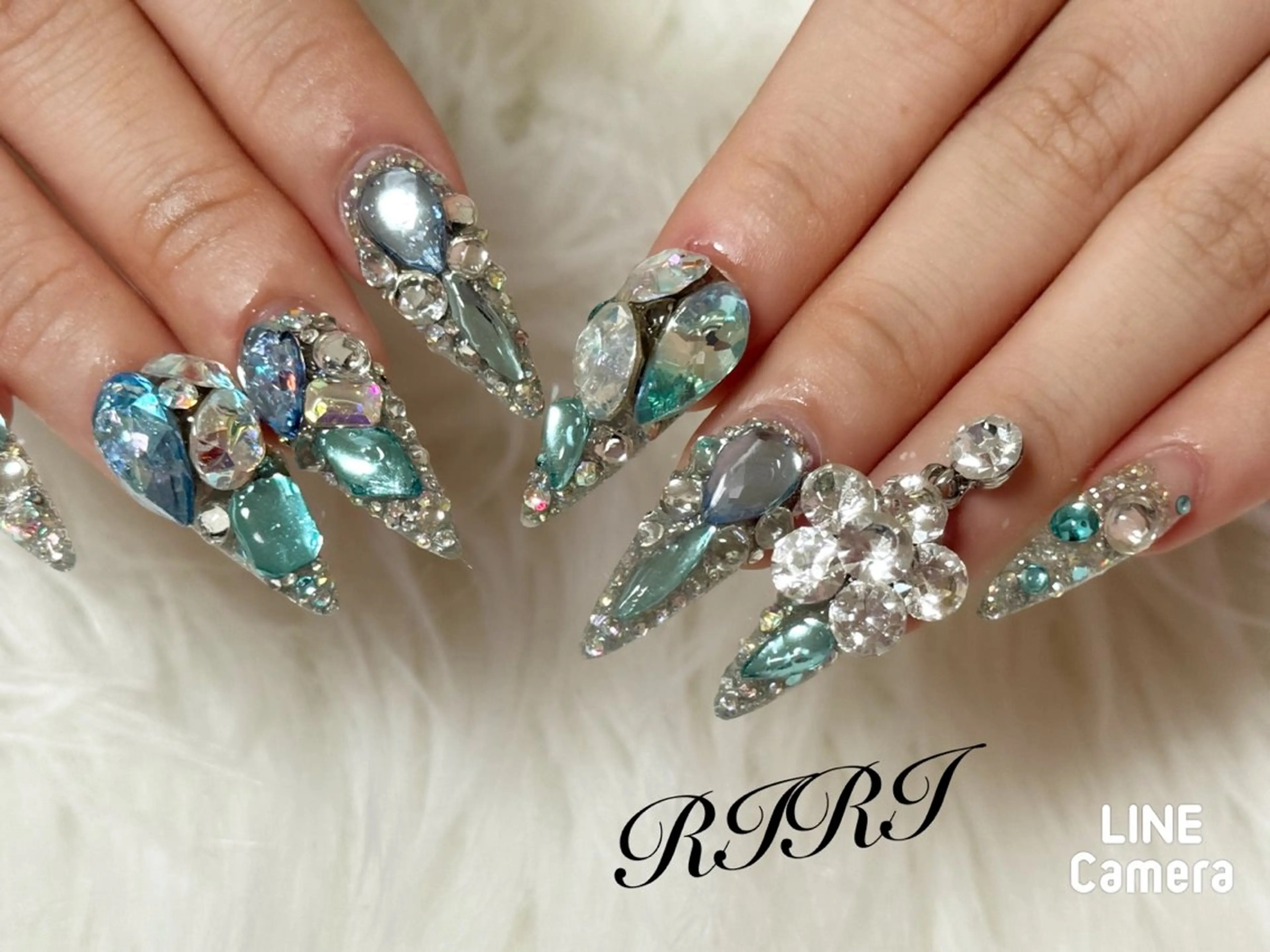 ネイル ハンドネイル riri オーナーのネイルデザイン