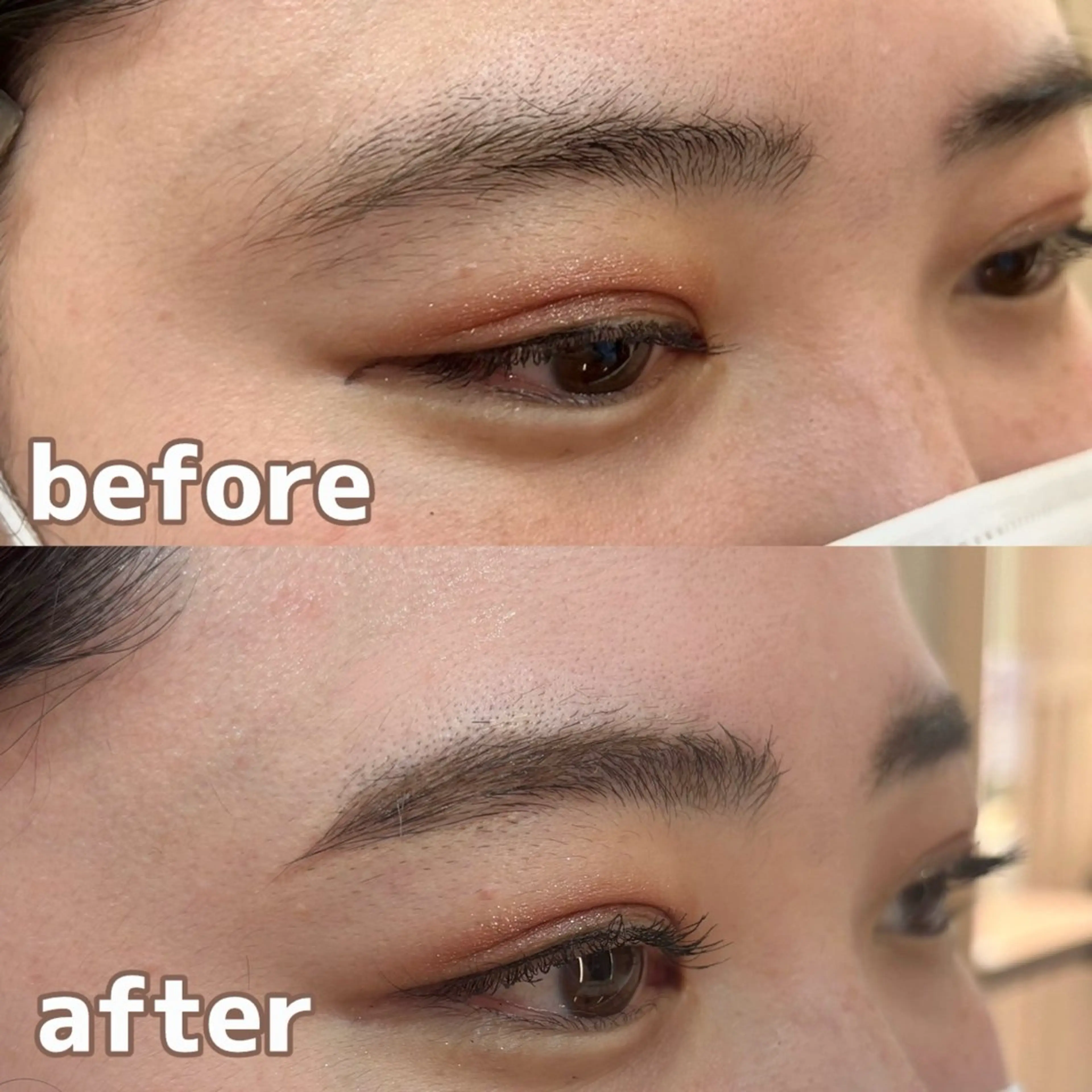 アイブロウ 暖色カラー//了戒 美希//伊勢原のヘアスタイル