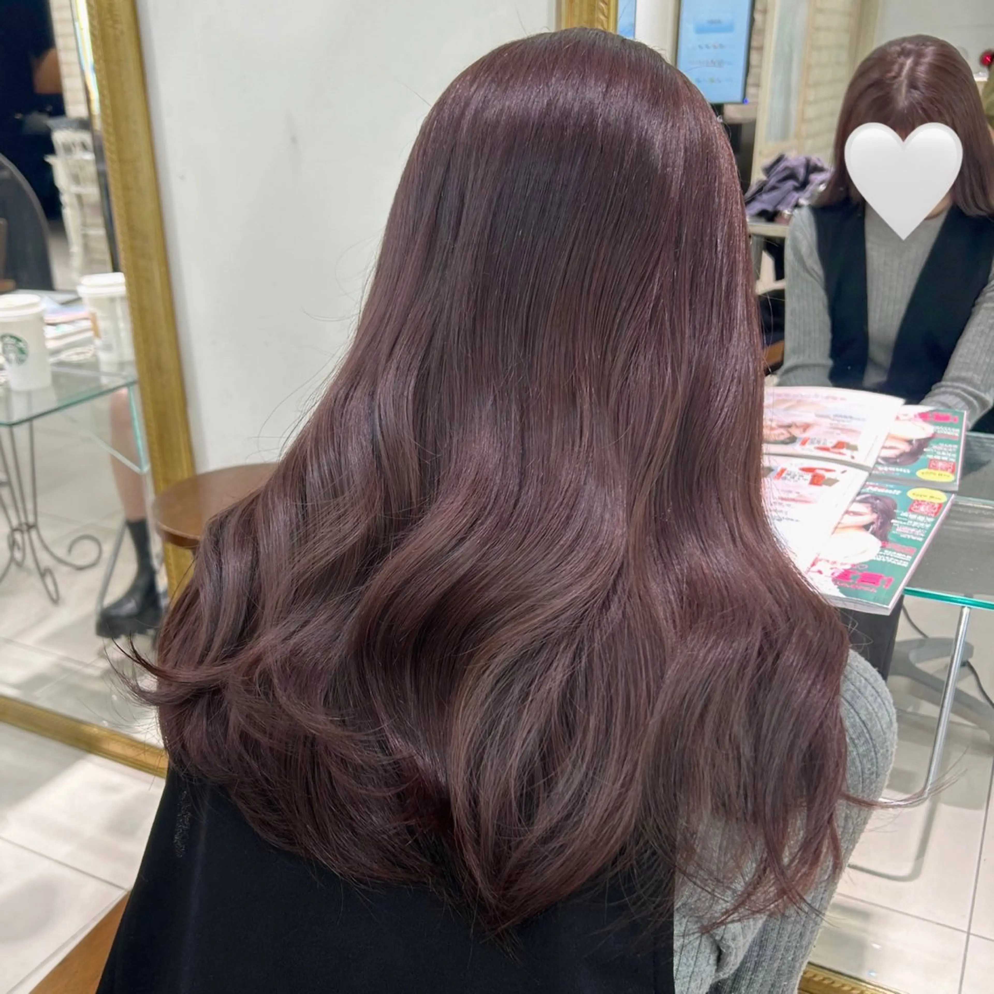ロング カラー ヘアアレンジ 透明感カラー ラベンダーカラー 透明感カラー ai🫧🪞のヘアスタイル