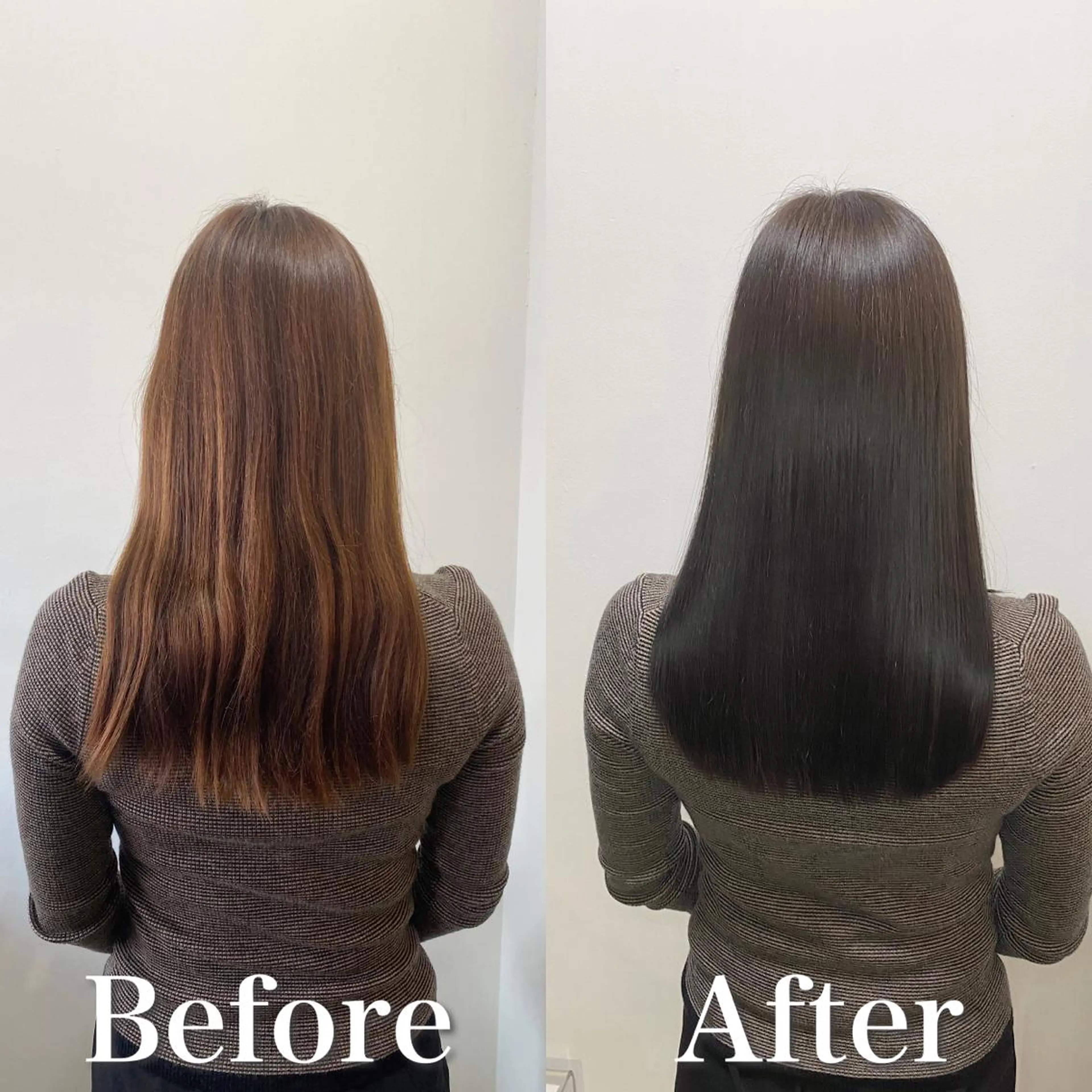 💎人生が変わる"美髪整形"💎【毎朝のアイロン卒業】美髪矯正(縮毛矯正)+カット+ケアカラーの写真
