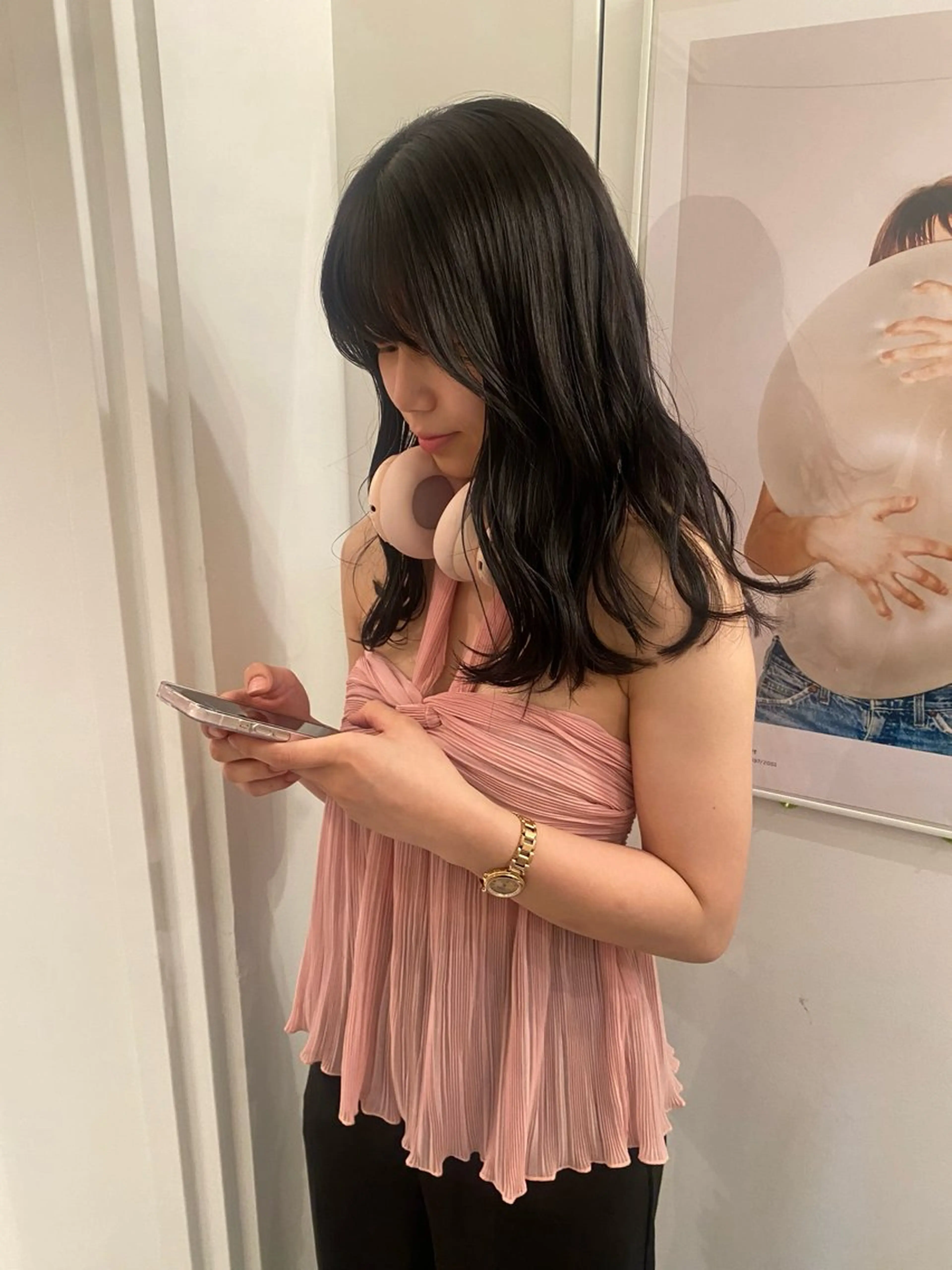 セミロング カラー カット ヘアカラー riria/ボブ /ブラウンカラー🎀のヘアスタイル