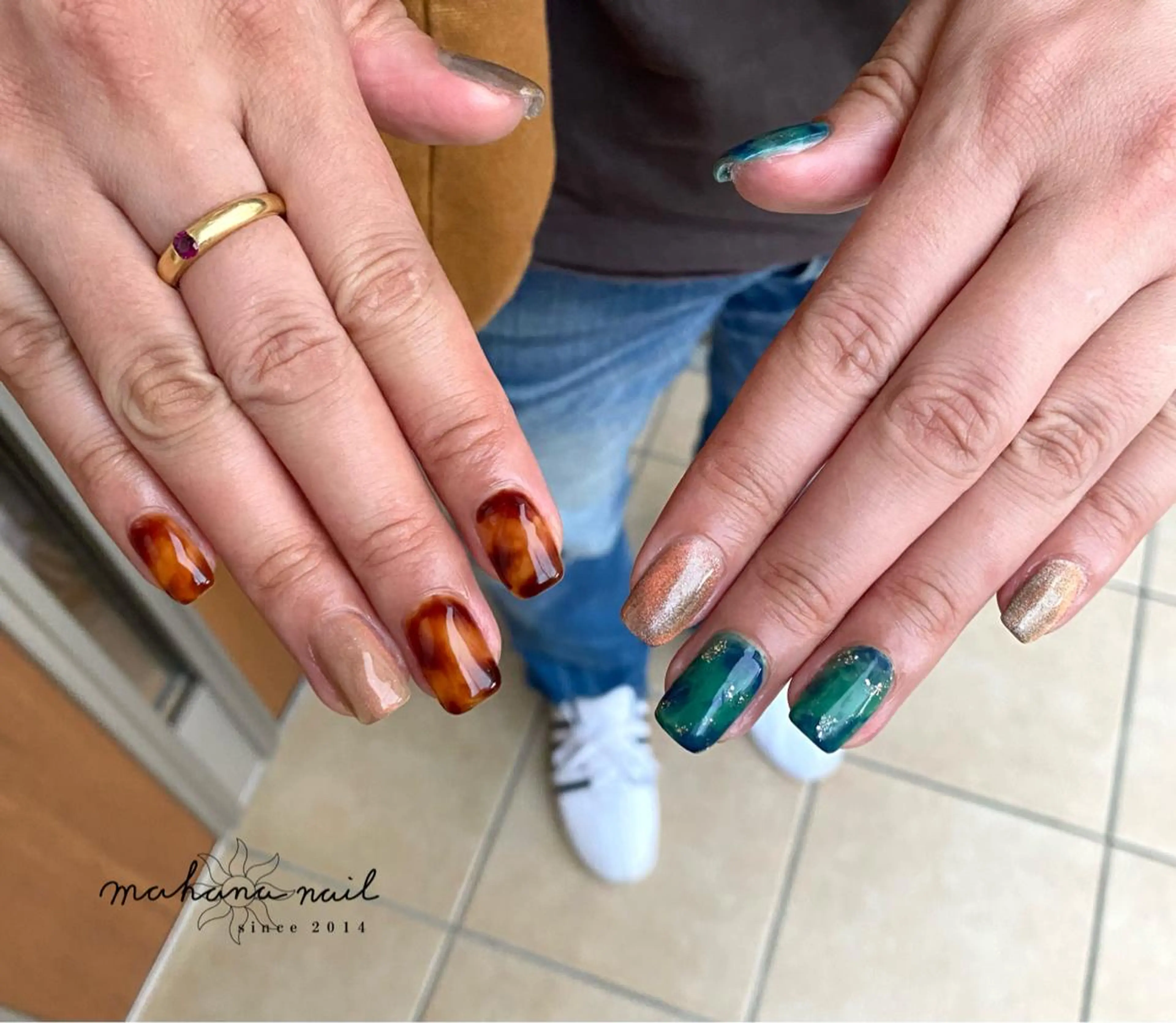 ネイル 持ち込み mahana nailのネイルデザイン