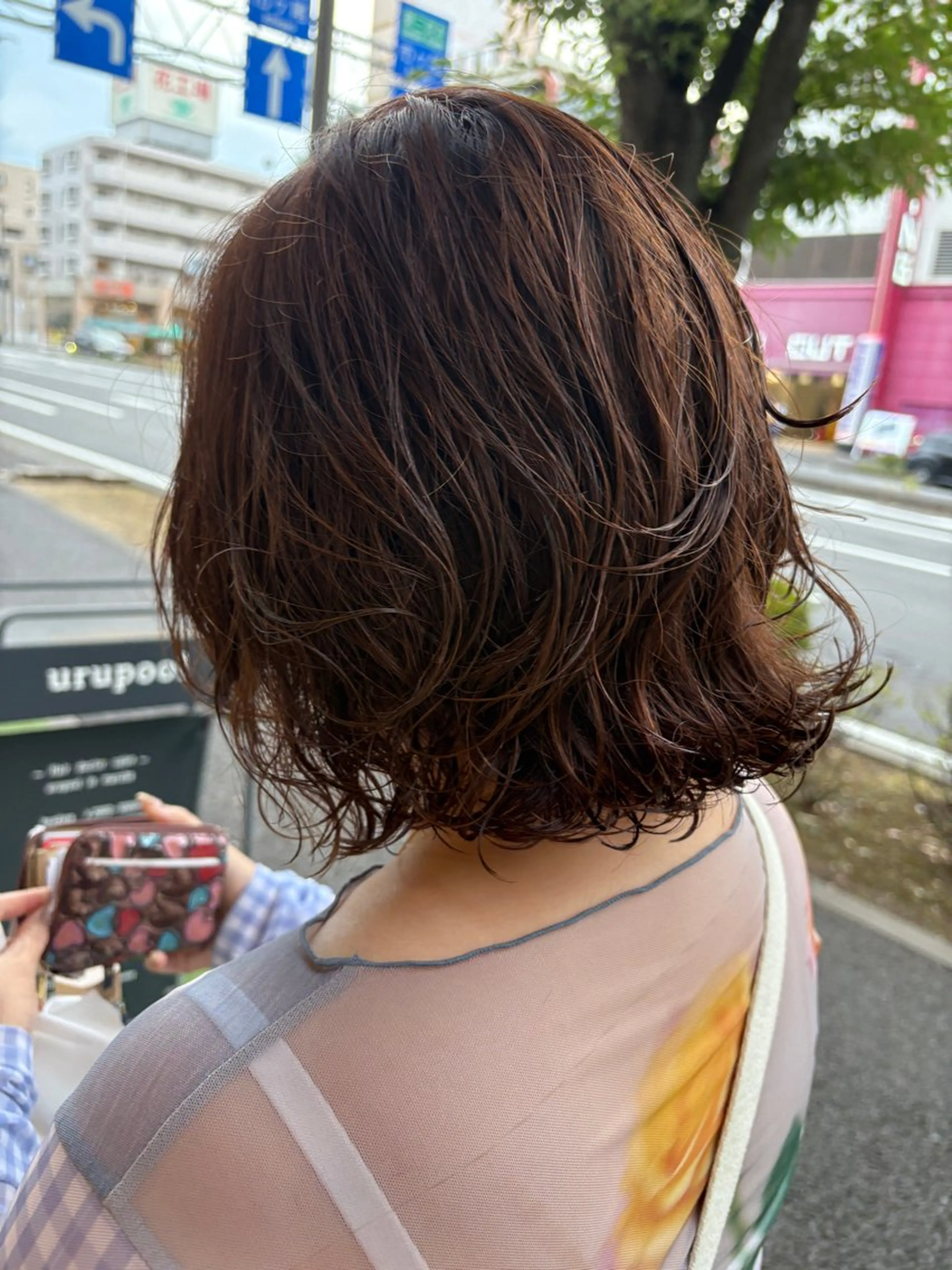 ミディアム パーマ カット パーマ 韓国風レイヤーカット 🇰🇷❕モカのヘアスタイル