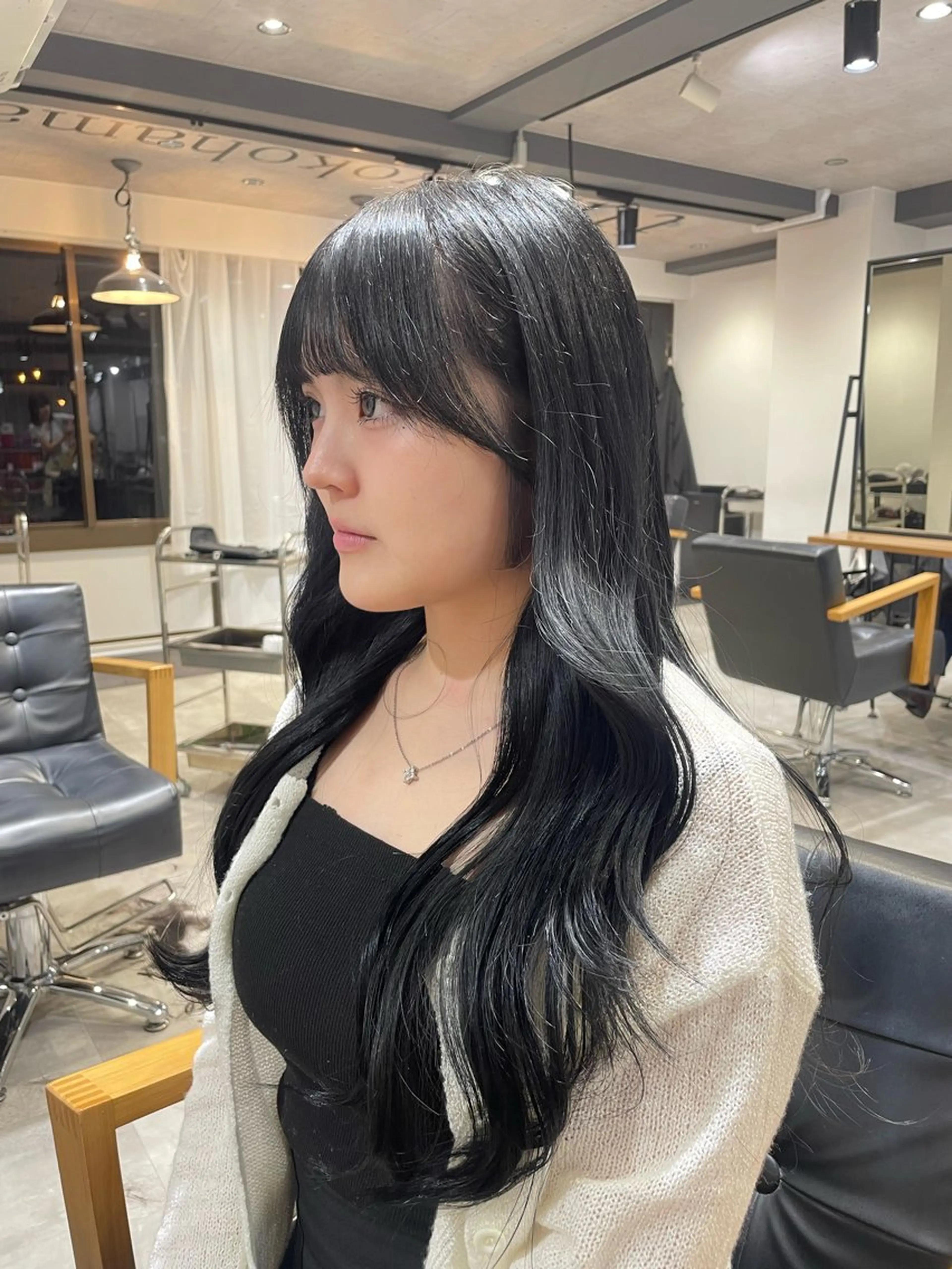 🌟ご新規様限定🌟【🎀ワンカラー➕前髪カット🎀】の写真