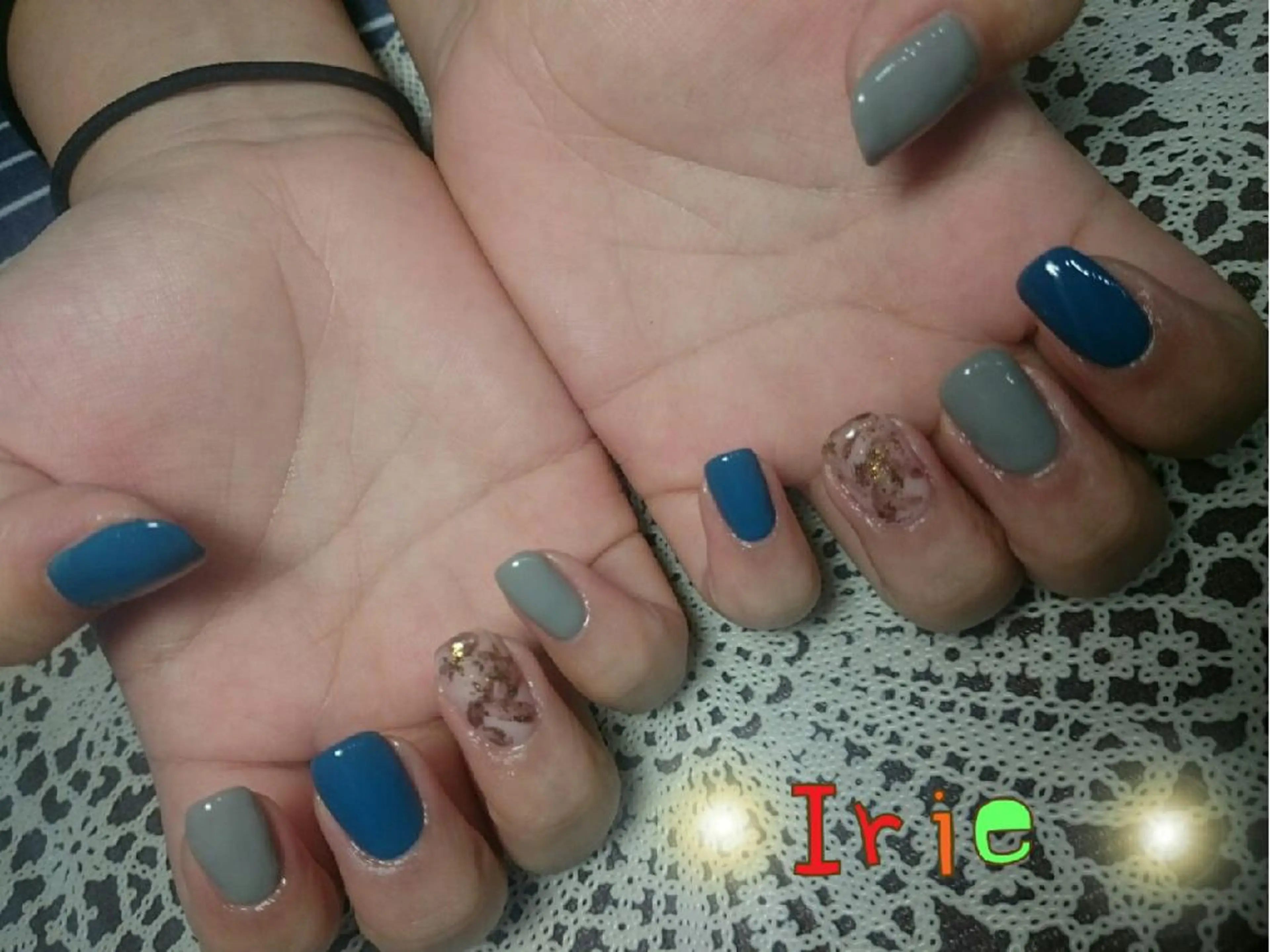 カラー パーマ ヘアアレンジ メンズ キッズ ネイル アートネイル ワンカラーネイル シンプルネイル ハンドネイル ハンドケア Hair salon Irie所属・與儀 知佳のネイルデザイン