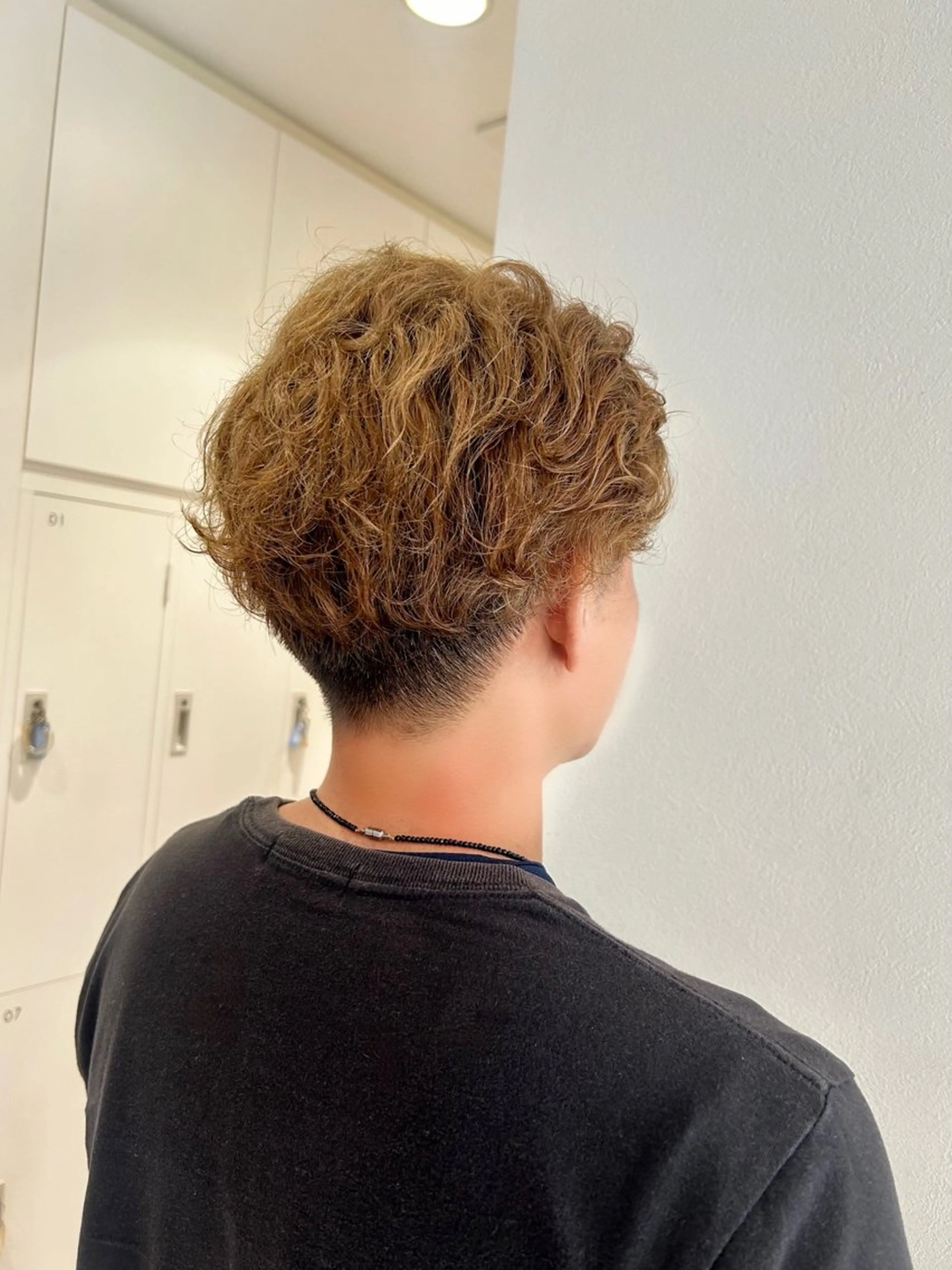 カット+パーマ+指名料金の写真