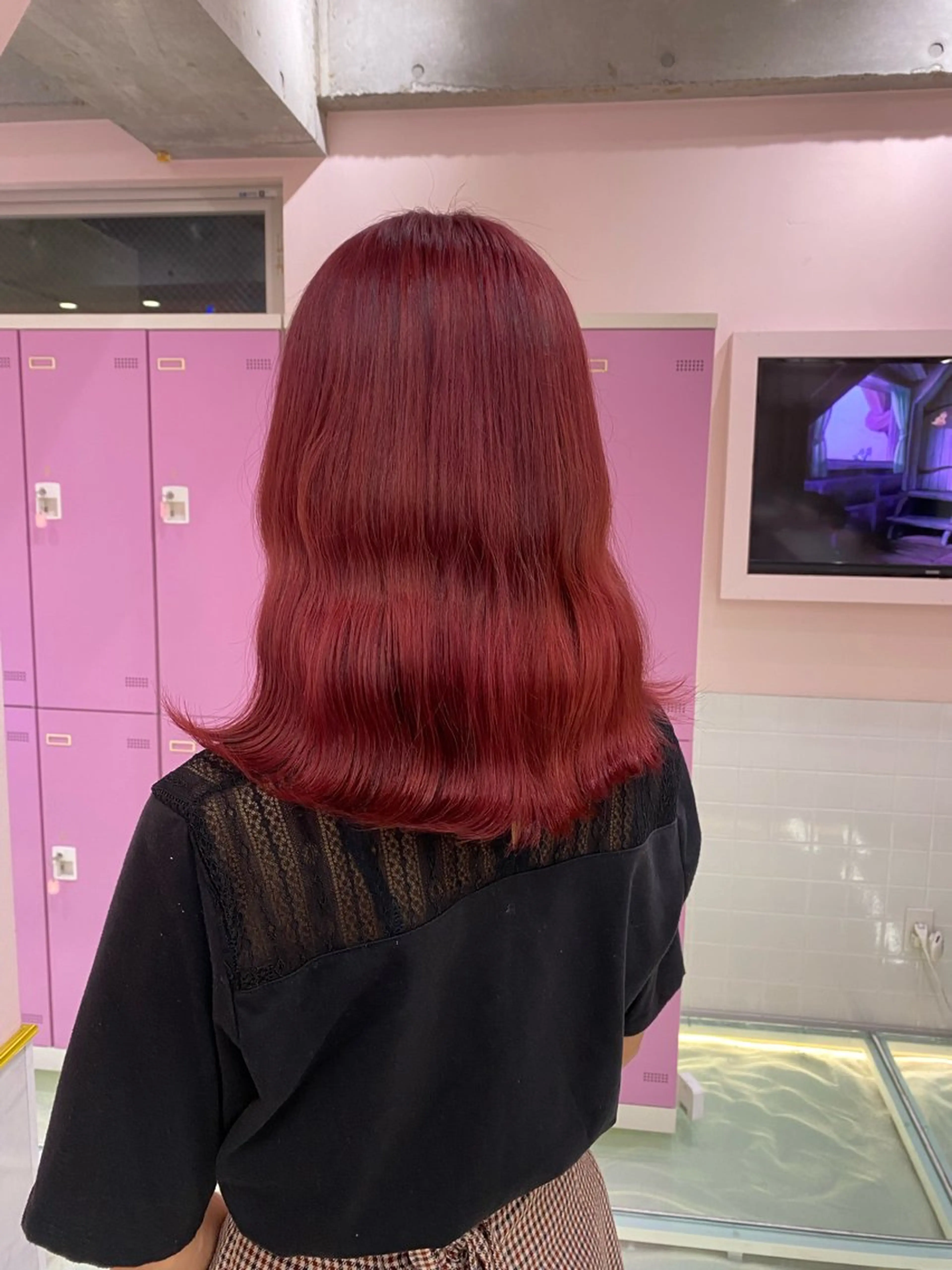 【🍒🌸ブリーチありダブルカラー➕クイックトリートメント🫧‪🫧】の写真