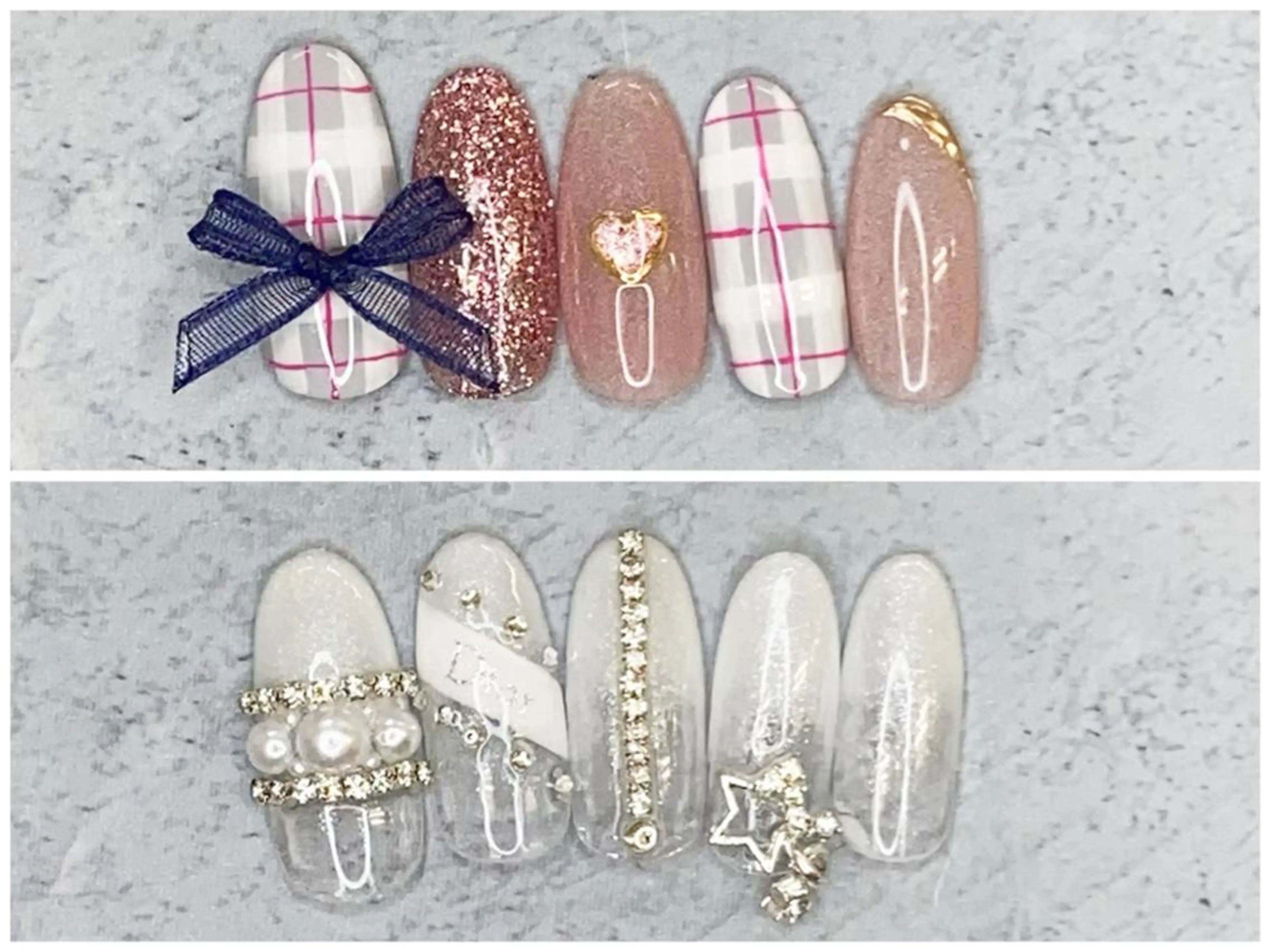 ネイル ハンドネイル Milana 西里のネイルデザイン