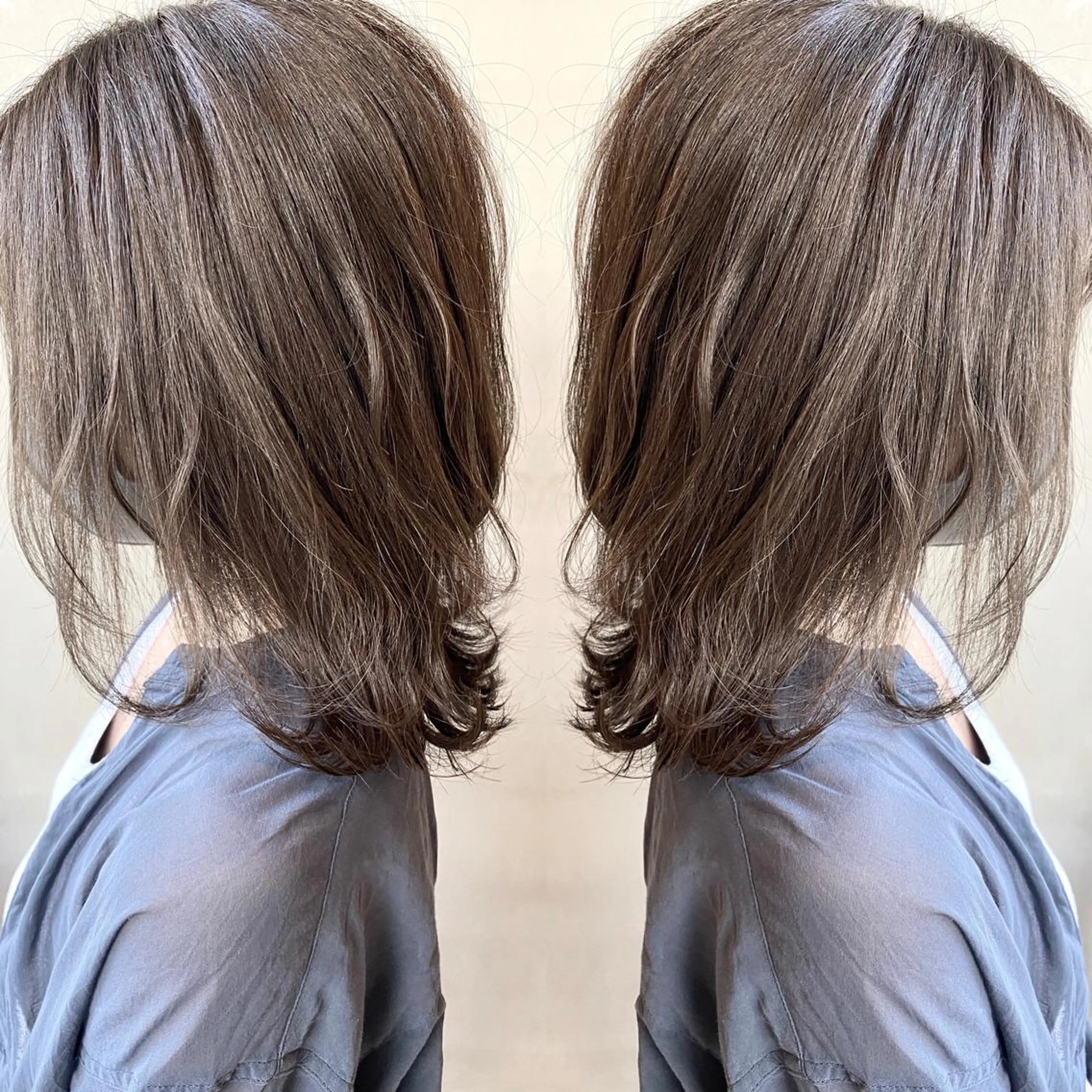 ミディアム カラー ヘアアレンジ ネイル マツエク・マツパ 透明感カラー ハイライトカラー 外国人風カラー ハイライト 外ハネヘア reverie【レヴリー】所属・夜23時まで予約🉑 reverieあきらのその他イメージ