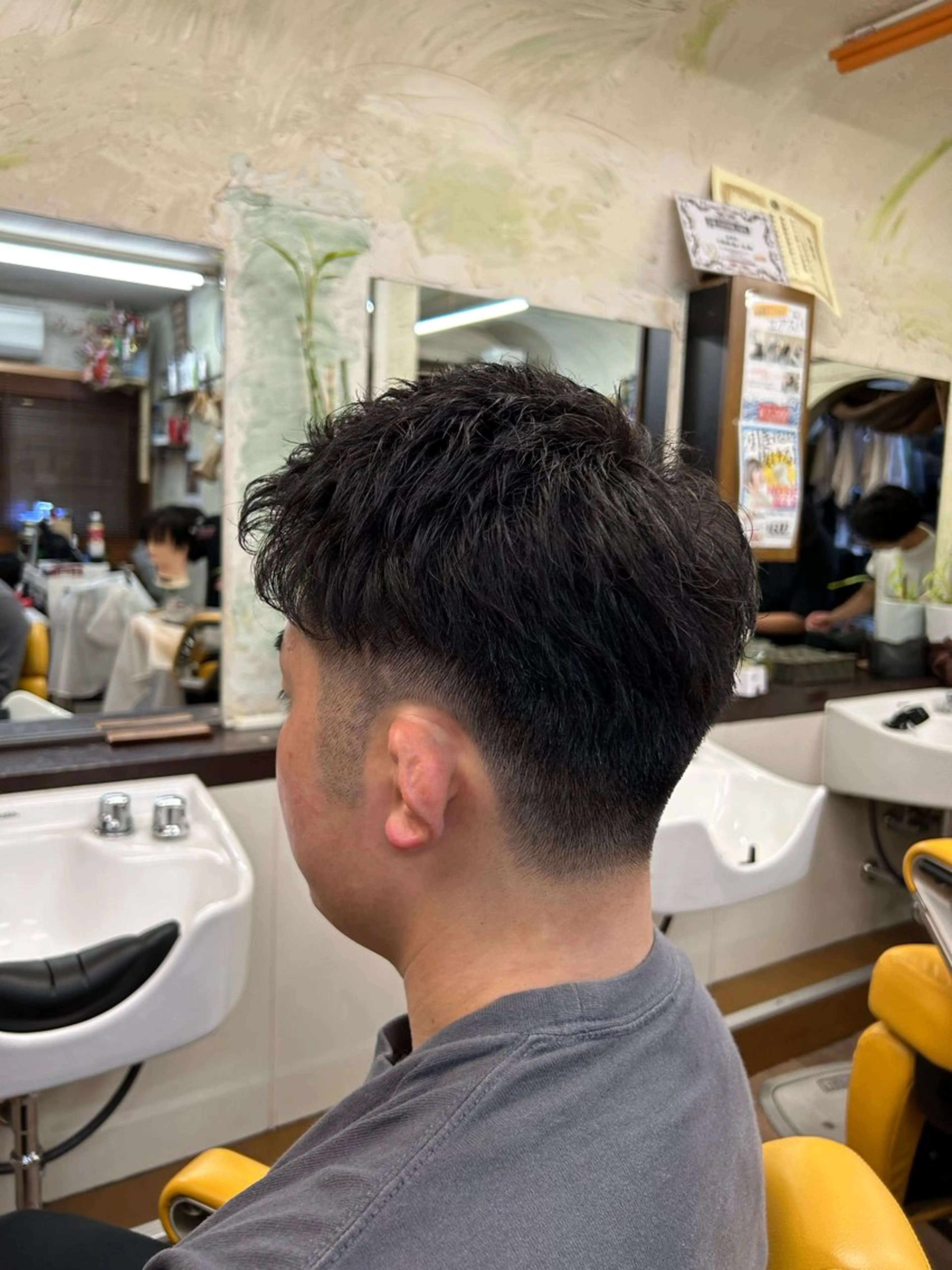 ショート メンズ ツーブロック 刈り上げ 新宿メンズカット✂︎ 能戸蒼生💈のヘアスタイル