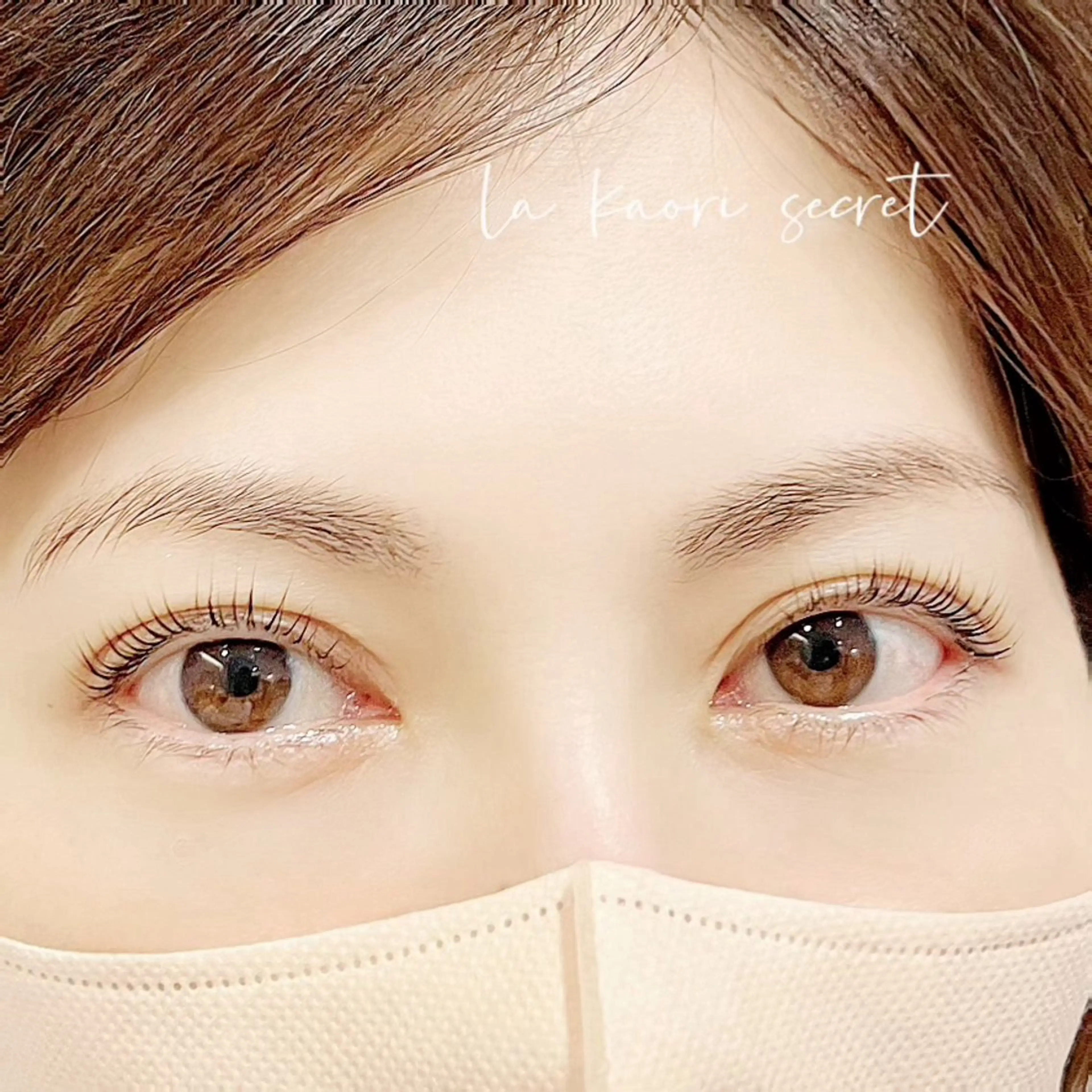 マツエク・マツパ パリジェンヌラッシュリフト la kaori secretの眉毛・アイブロウイメージ