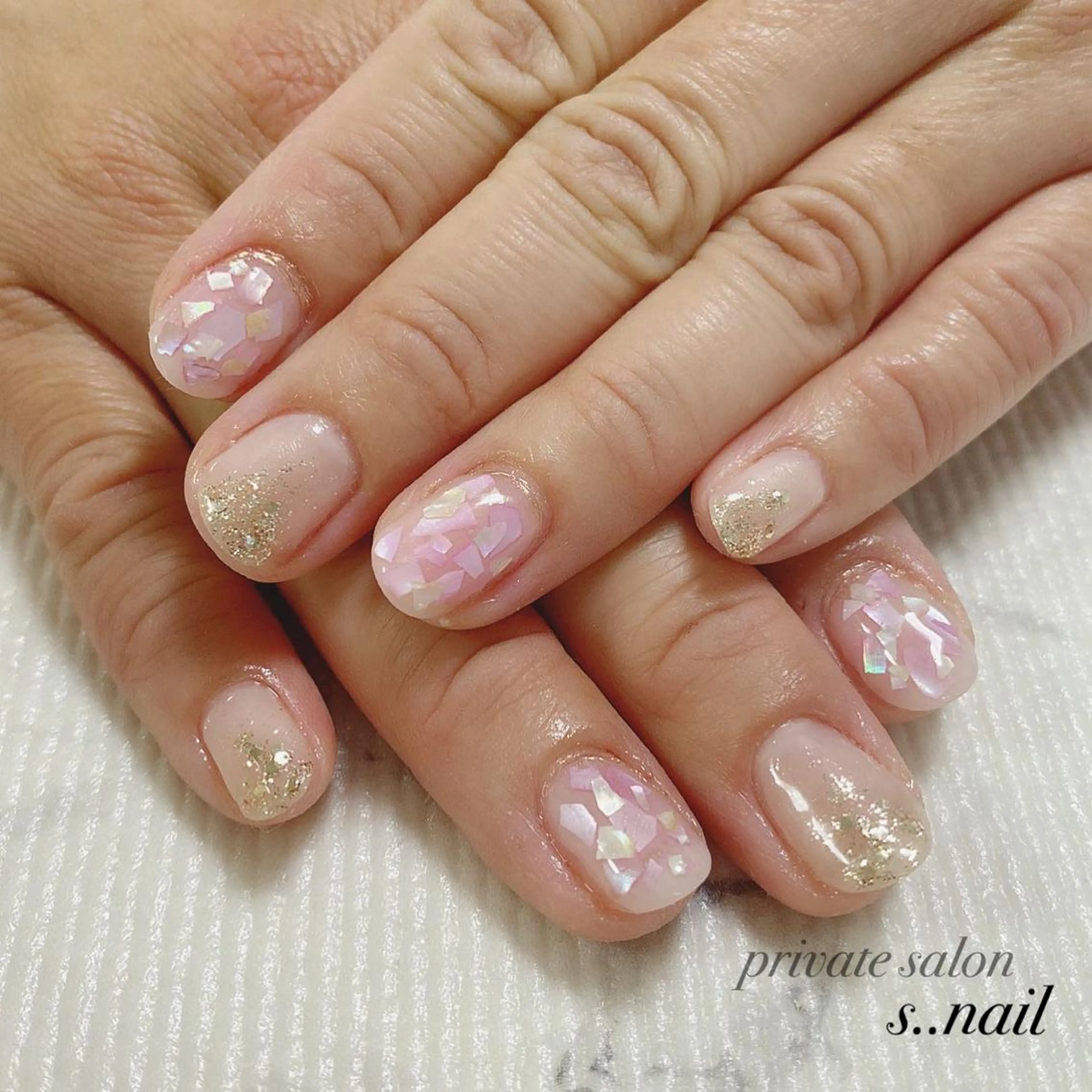 ネイル ピンク パープル 春ネイル ハンドネイル フットネイル s..nail / MORITAのネイルデザイン
