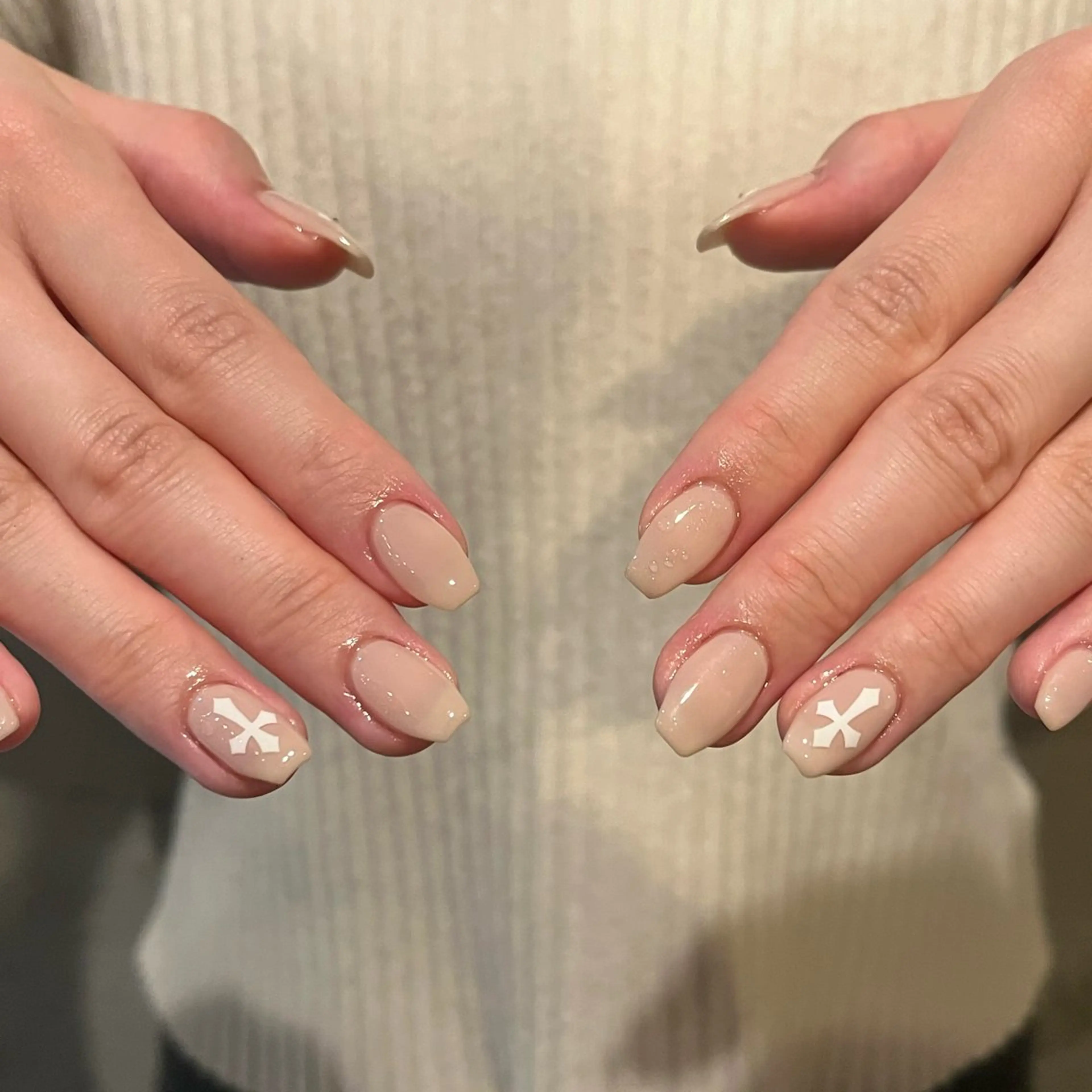 ネイル ジェルネイル ワンカラーネイル シンプルネイル ハンドネイル NORA南青山/ kanohaのネイルデザイン