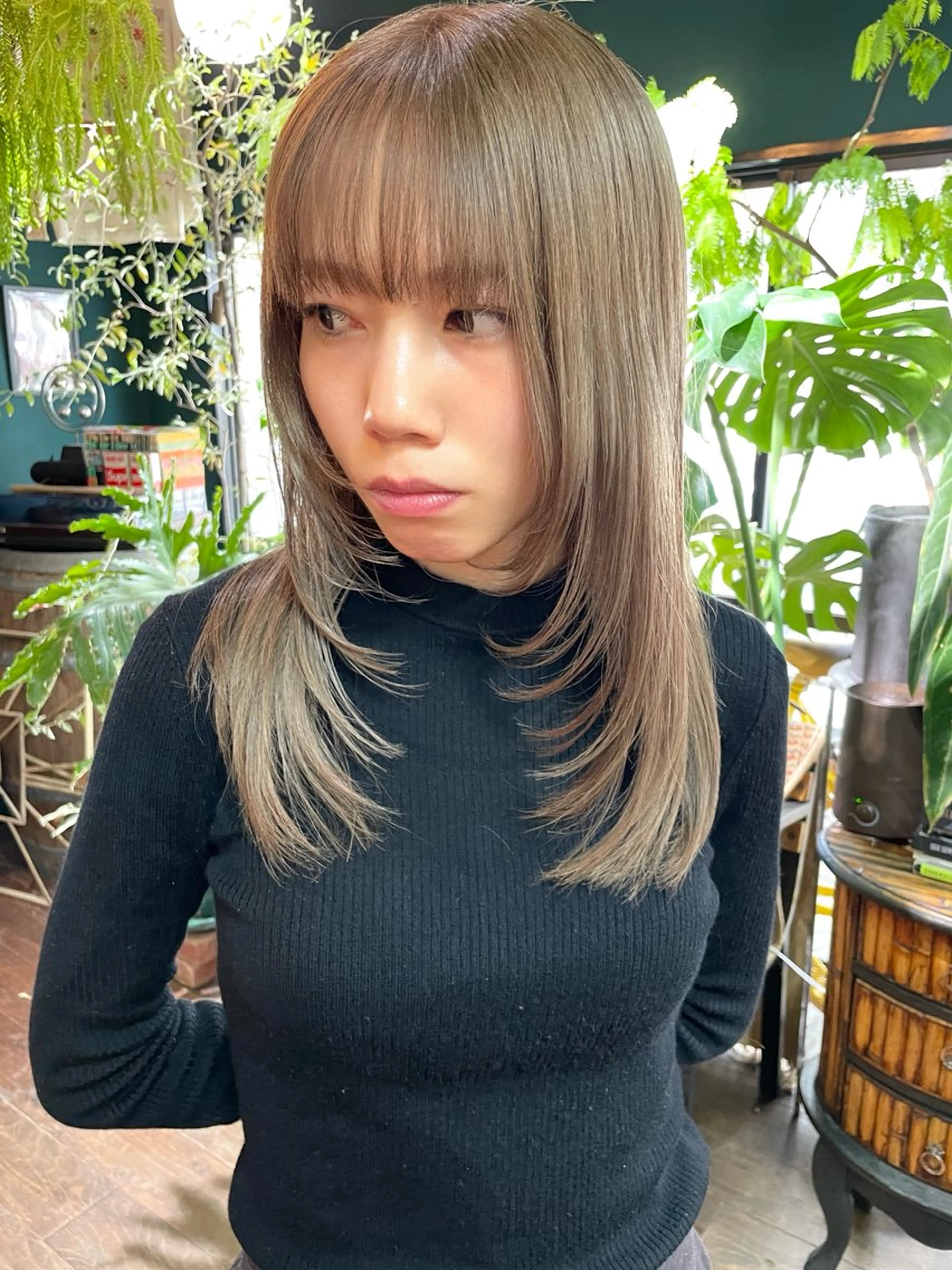 セミロング レイヤーカット カット ヘアカラー トリートメント vivre libre所属・vivre libreのヘアスタイル