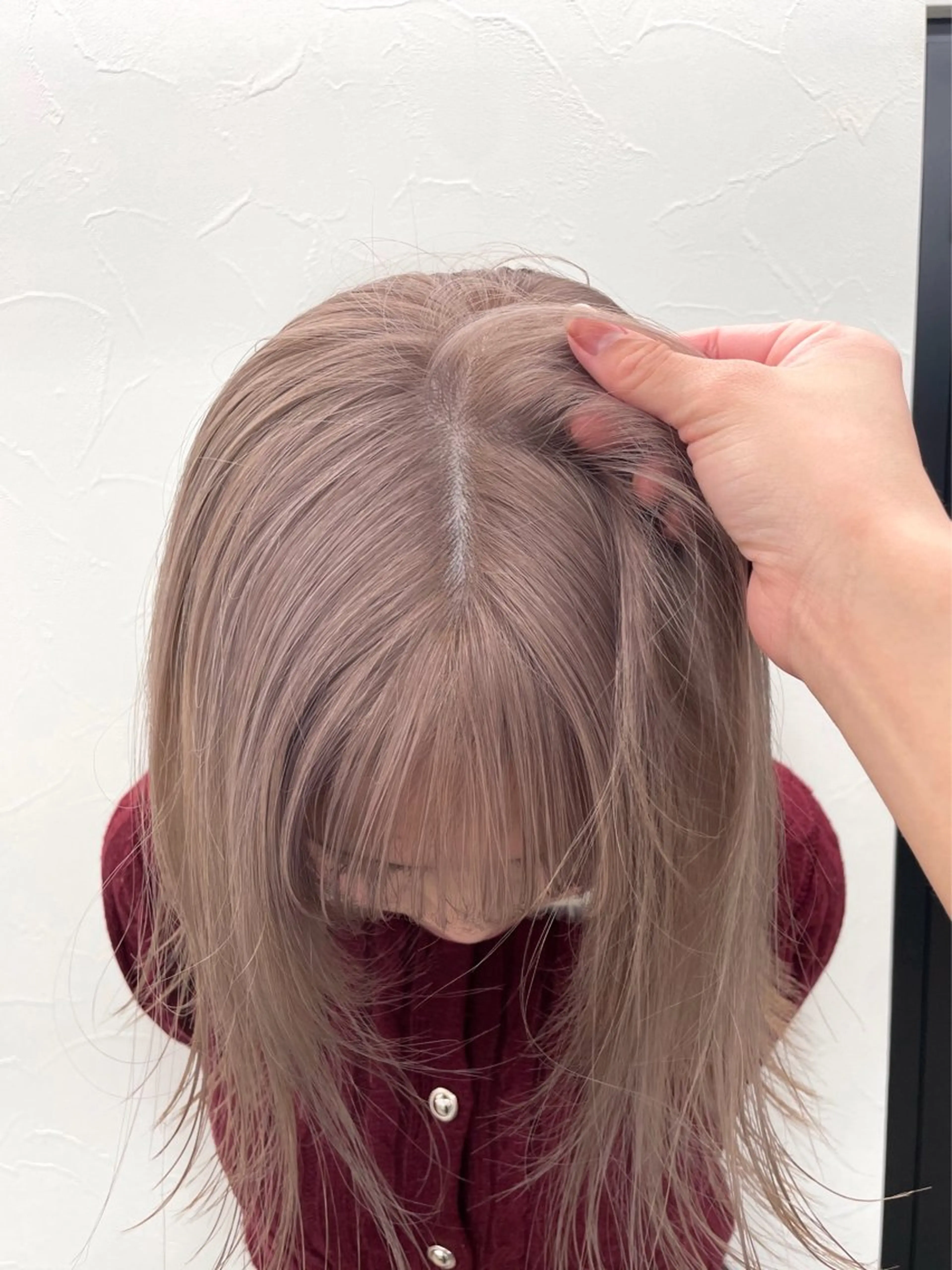 ミディアム ヘアカラー トリートメント エクステ/大人可愛い カラー🩷RINAのヘアスタイル