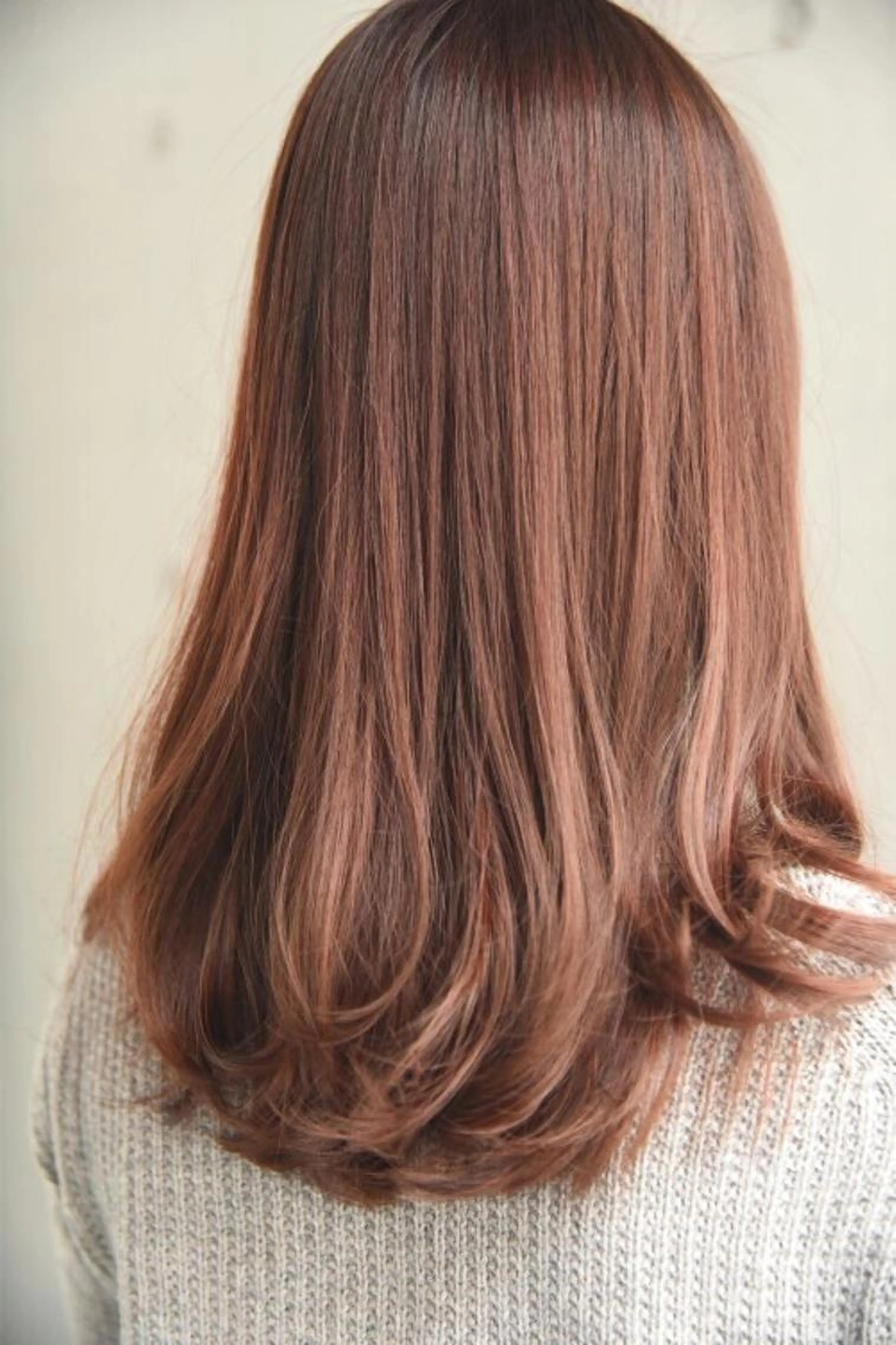 ✨潤い美髪✨髪質改善✨毛先トリミングカット+高彩度ダメージケアカラー+超音波オーダーメイドトリートメントの写真