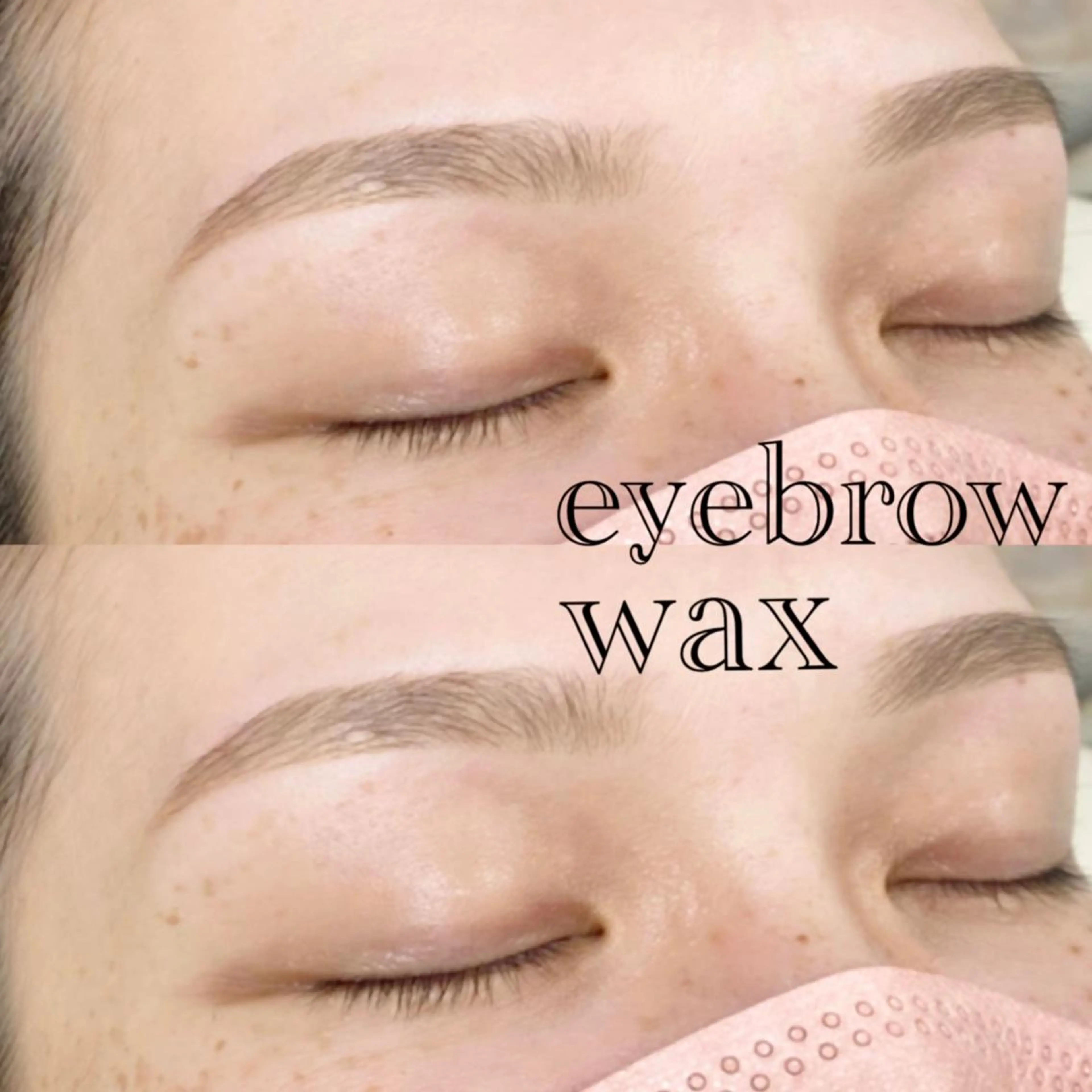 アイブロウ 眉毛ワックス脱毛 🫧 Marin.k🪽のマツエク・マツパデザイン