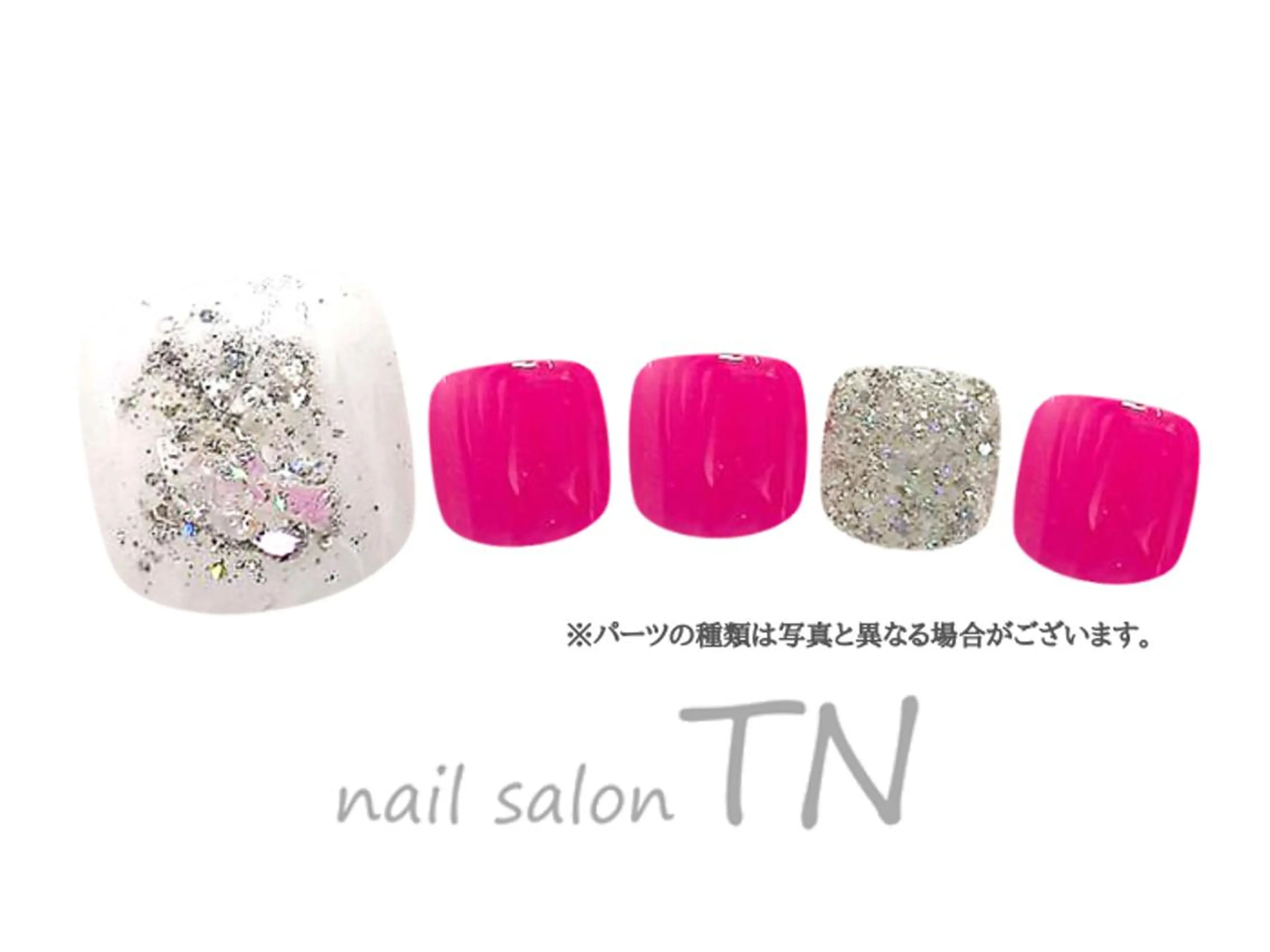 ネイル フットネイル 矢川 まどかのネイルデザイン