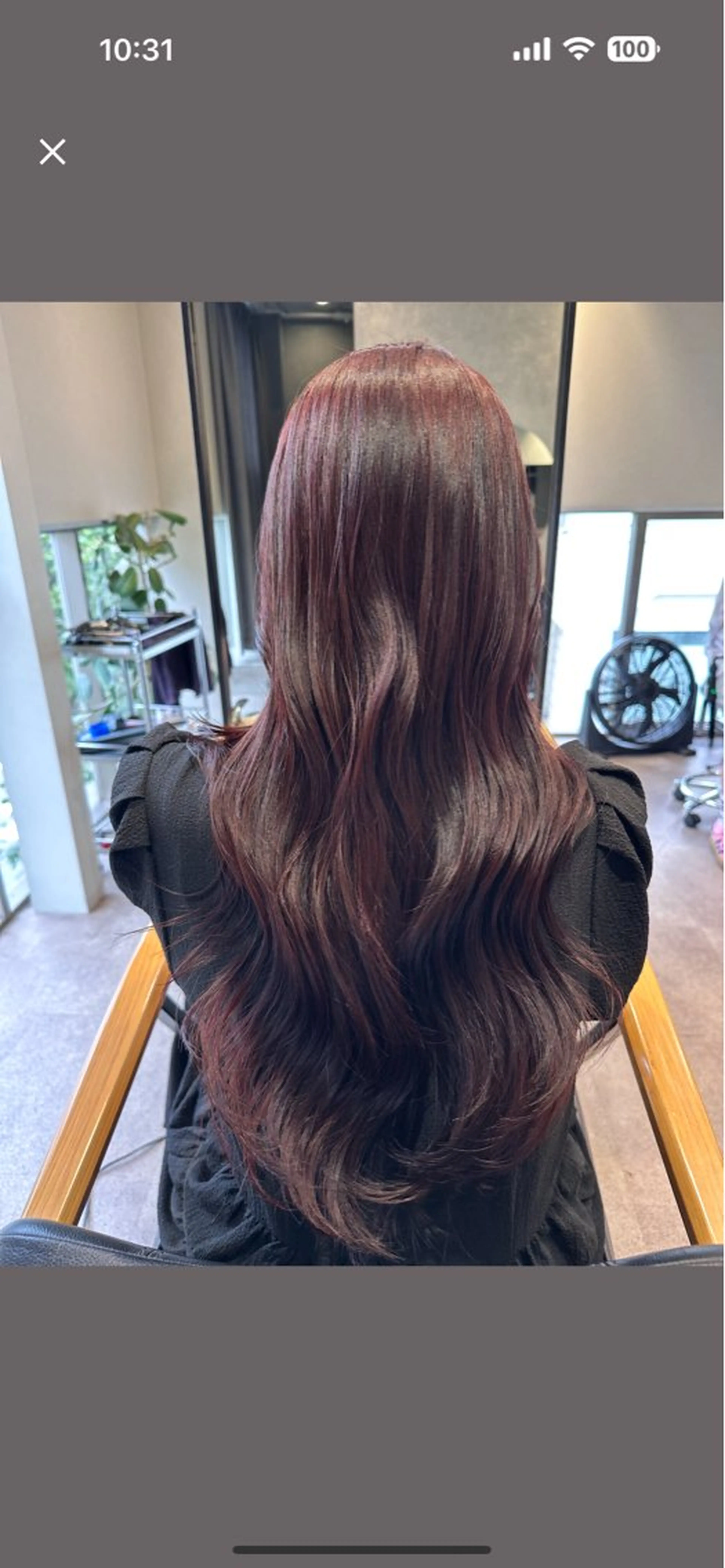 ロング カラー カット ヘアカラー トリートメント 韓国風/オシャレ /縮毛矯正/滝口琴未のヘアスタイル