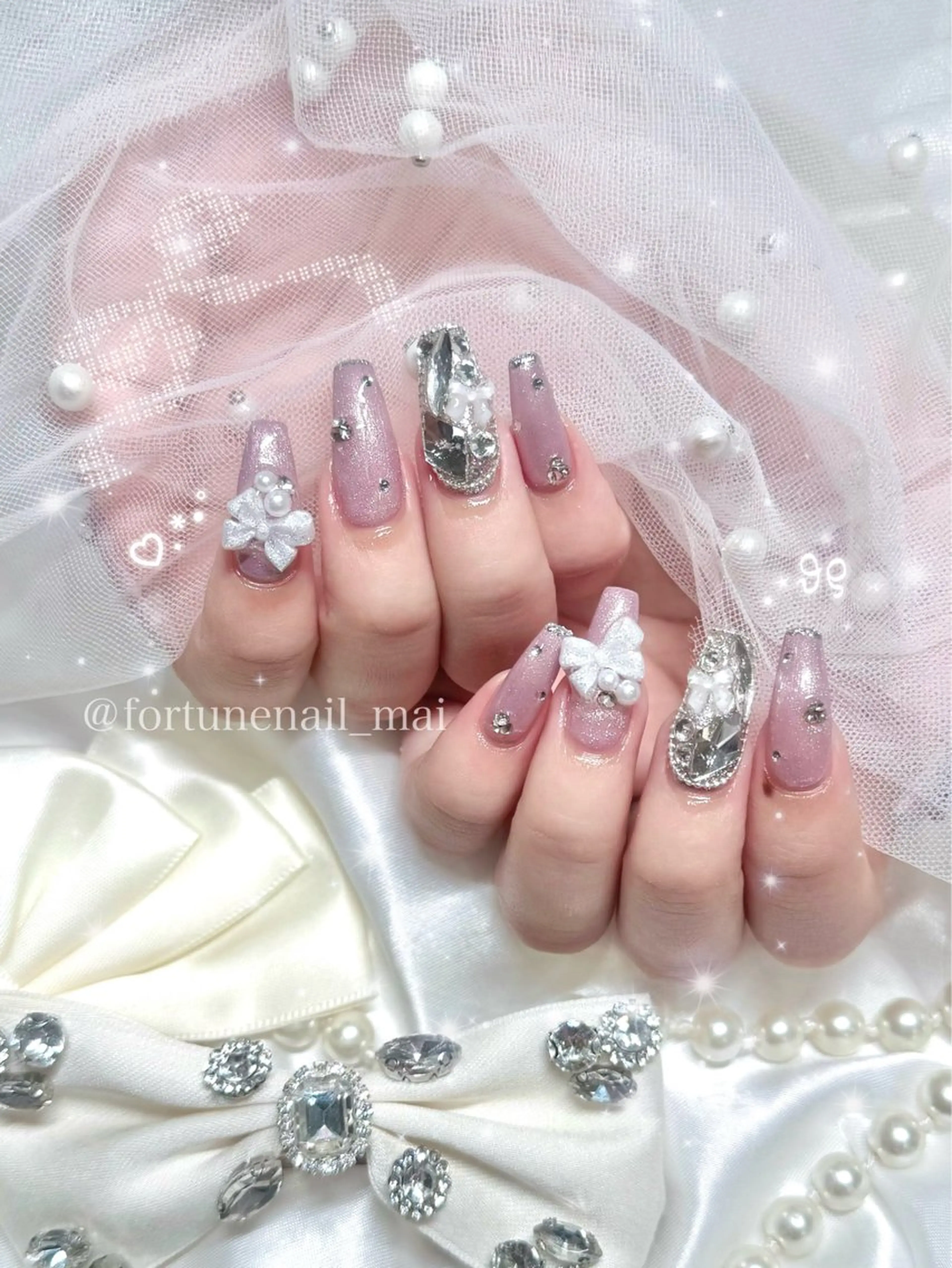 ネイル ハンドネイル 🎀Mai 🎀のネイルデザイン