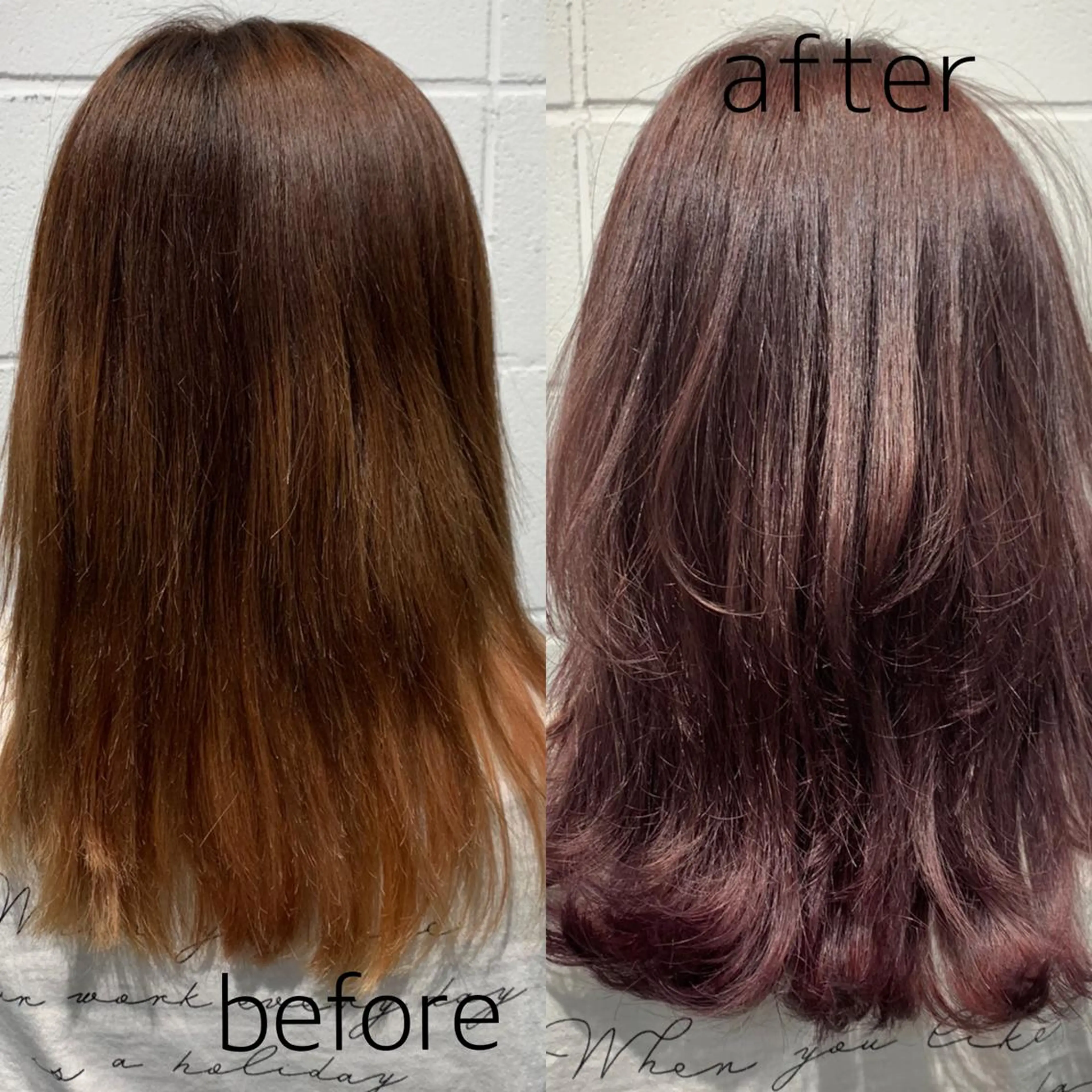 セミロング レイヤーカット ウルフカット ウルフレイヤー HARU//原宿🤍 リピート率NO.1のヘアスタイル