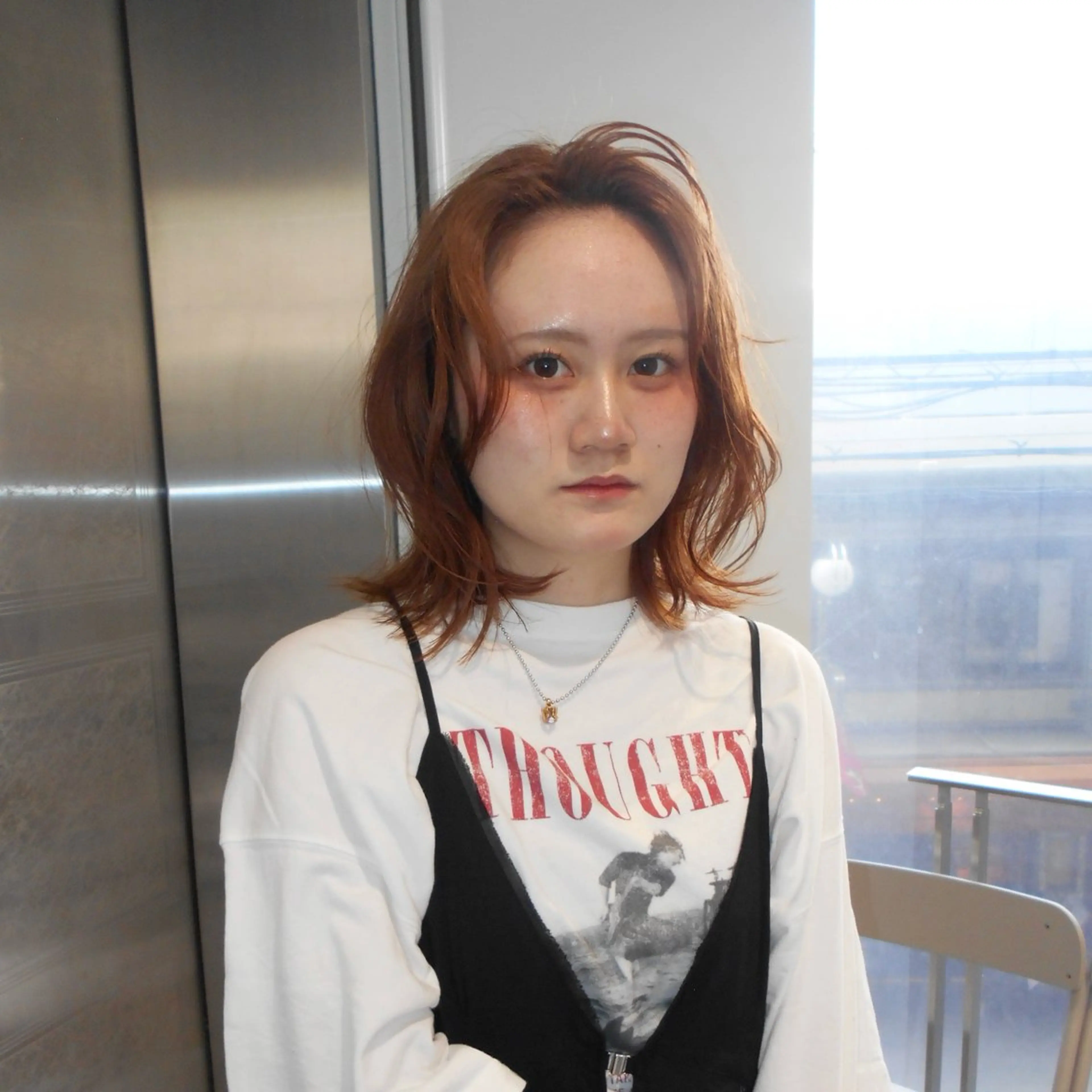 ミディアム カラー ヘアカラー なりた るいのヘアスタイル