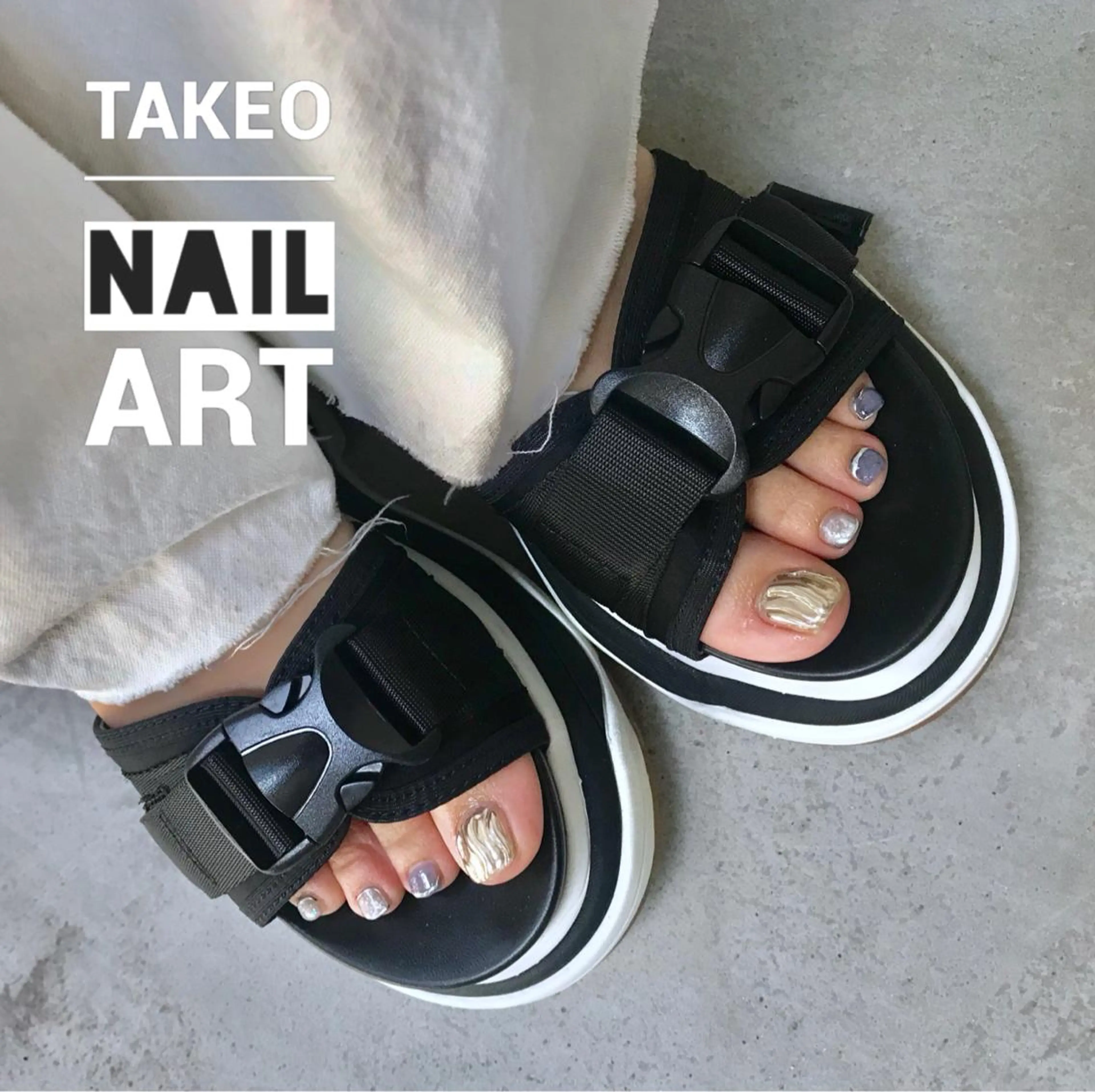 ショート ネイル マツエク・マツパ ミラーネイル シルバー nail&eye Aoのマツエク・マツパデザイン