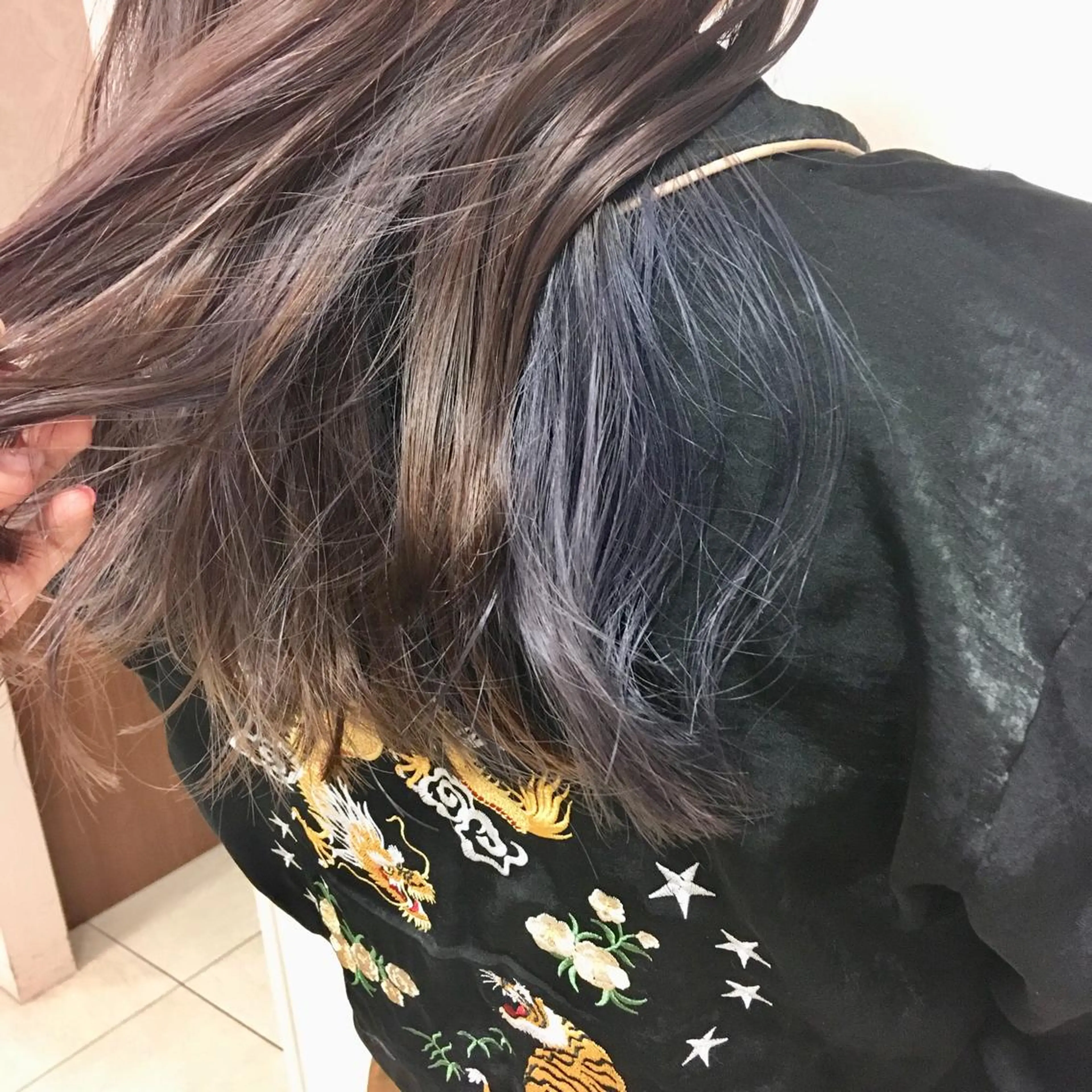 ロング カラー ヘアアレンジ ヘアカラー トリートメント 【Sweep】おじま のぞみのヘアスタイル