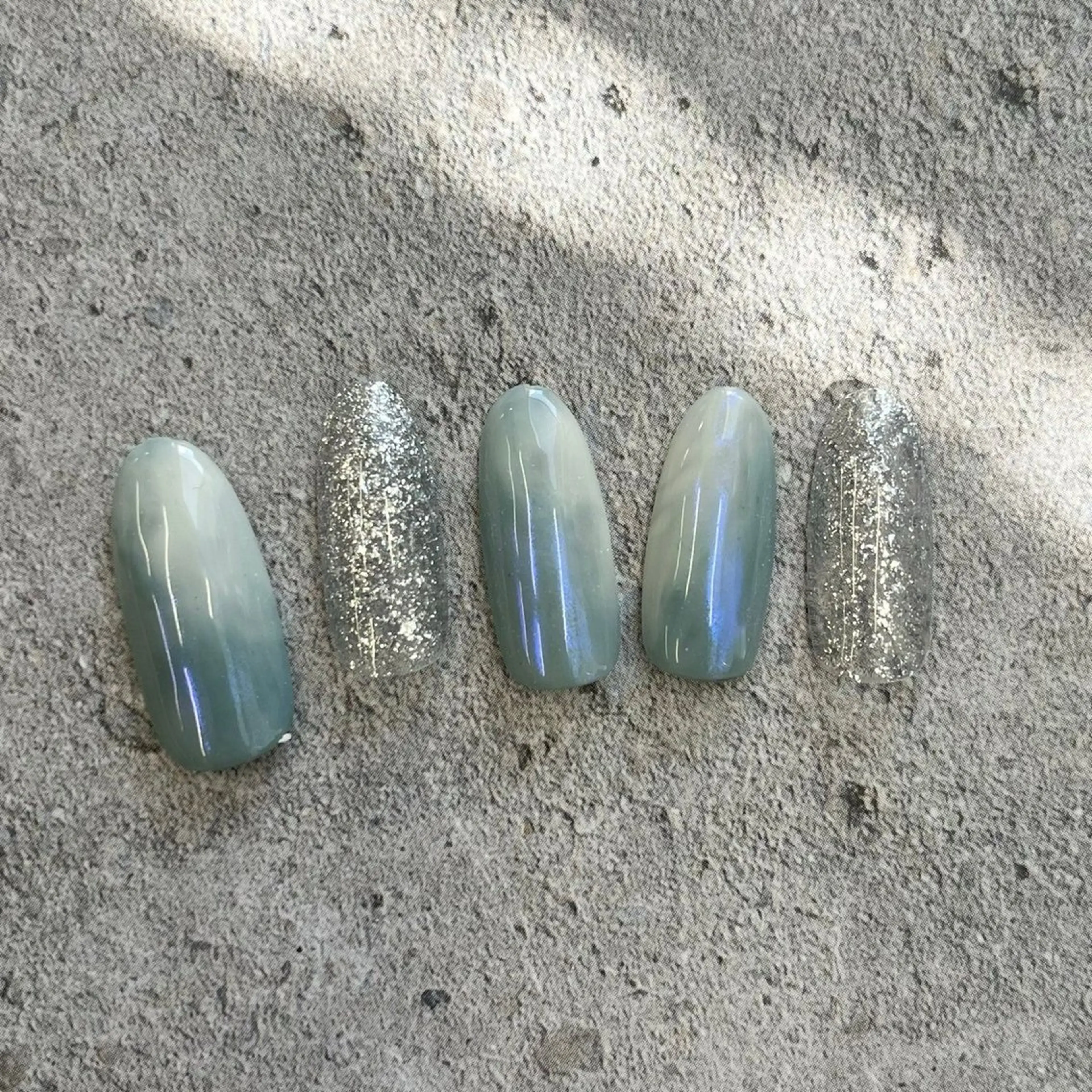 ネイル ⭐︎休業中の練習⭐︎ JNA認定講師髙橋のネイルデザイン