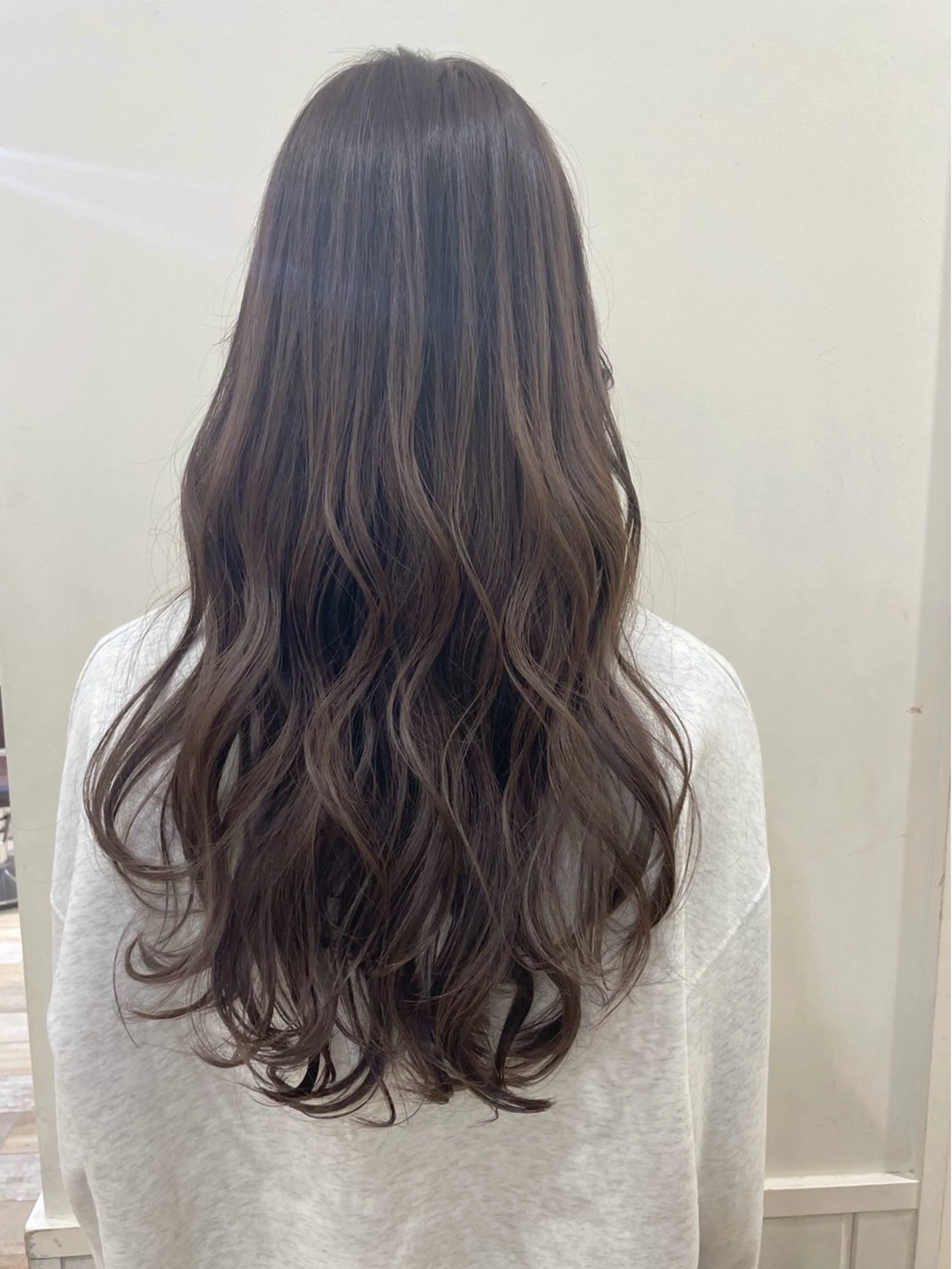 ロング カラー 韓国ヘア/ニュアンス パーマ　kaitoのヘアスタイル