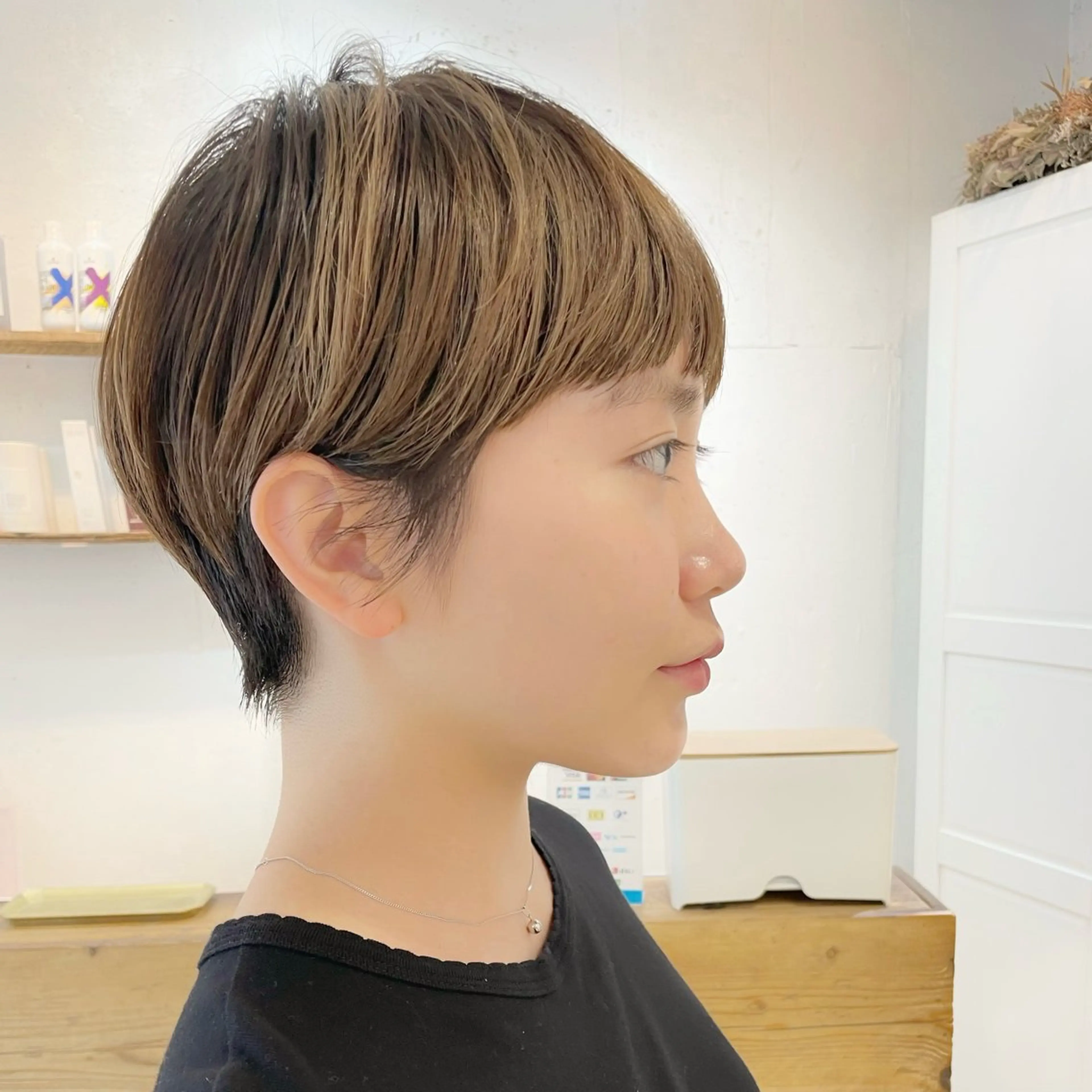 ショート 表参道/大人ショート カットモデル募集⭐︎のヘアスタイル