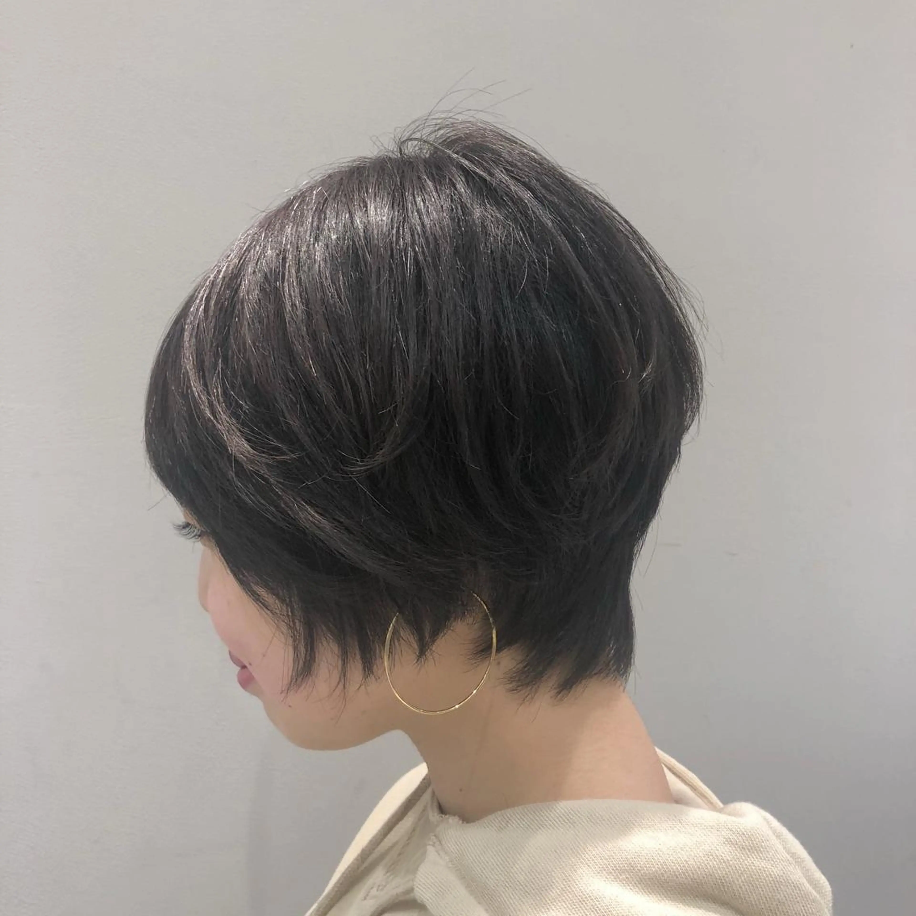 ショート カット トリートメント 似合わせ艶髪カラー ❤️ハダユミのヘアスタイル