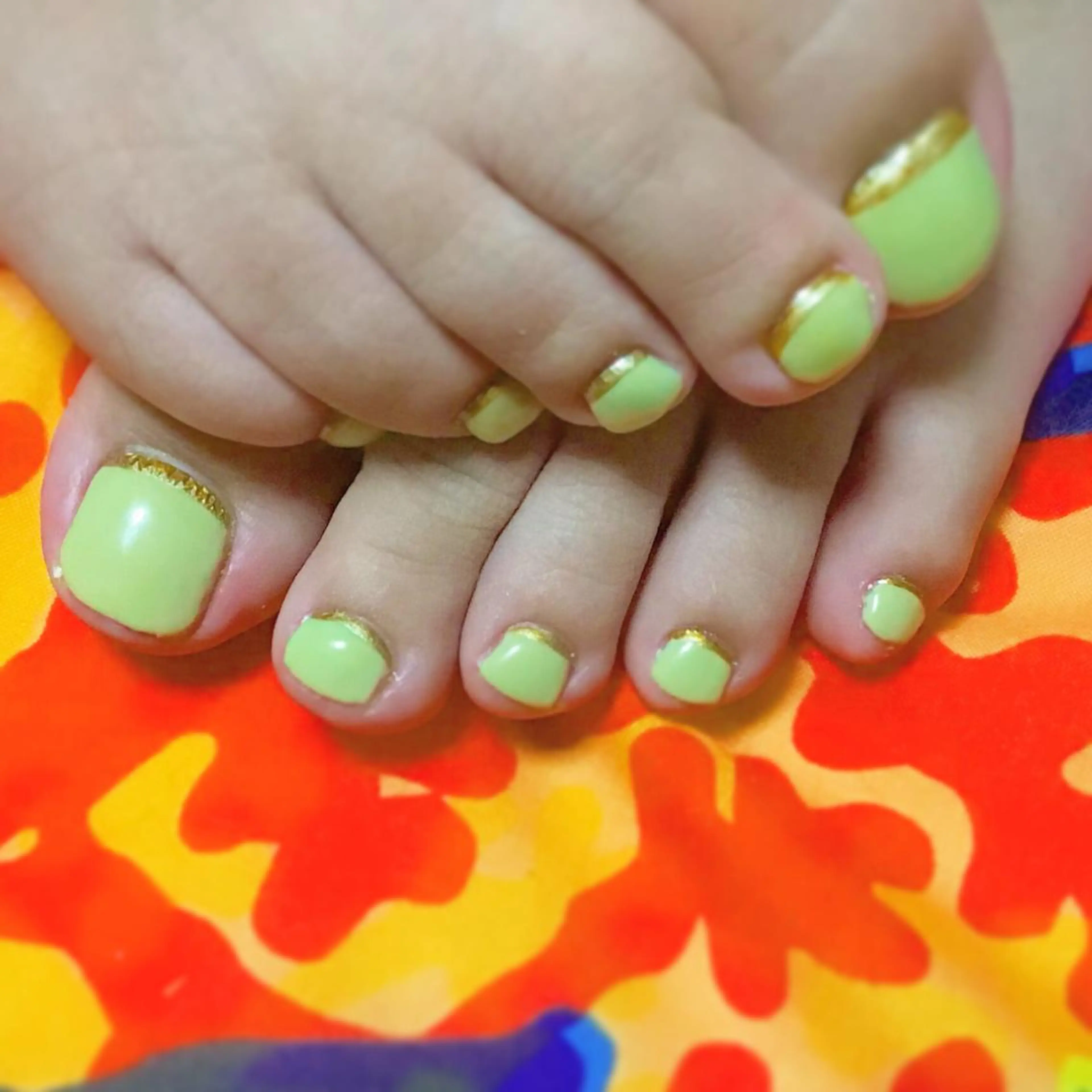 ネイル フットネイル フットネイル gui amichantoco所属・gui amichanのネイルデザイン