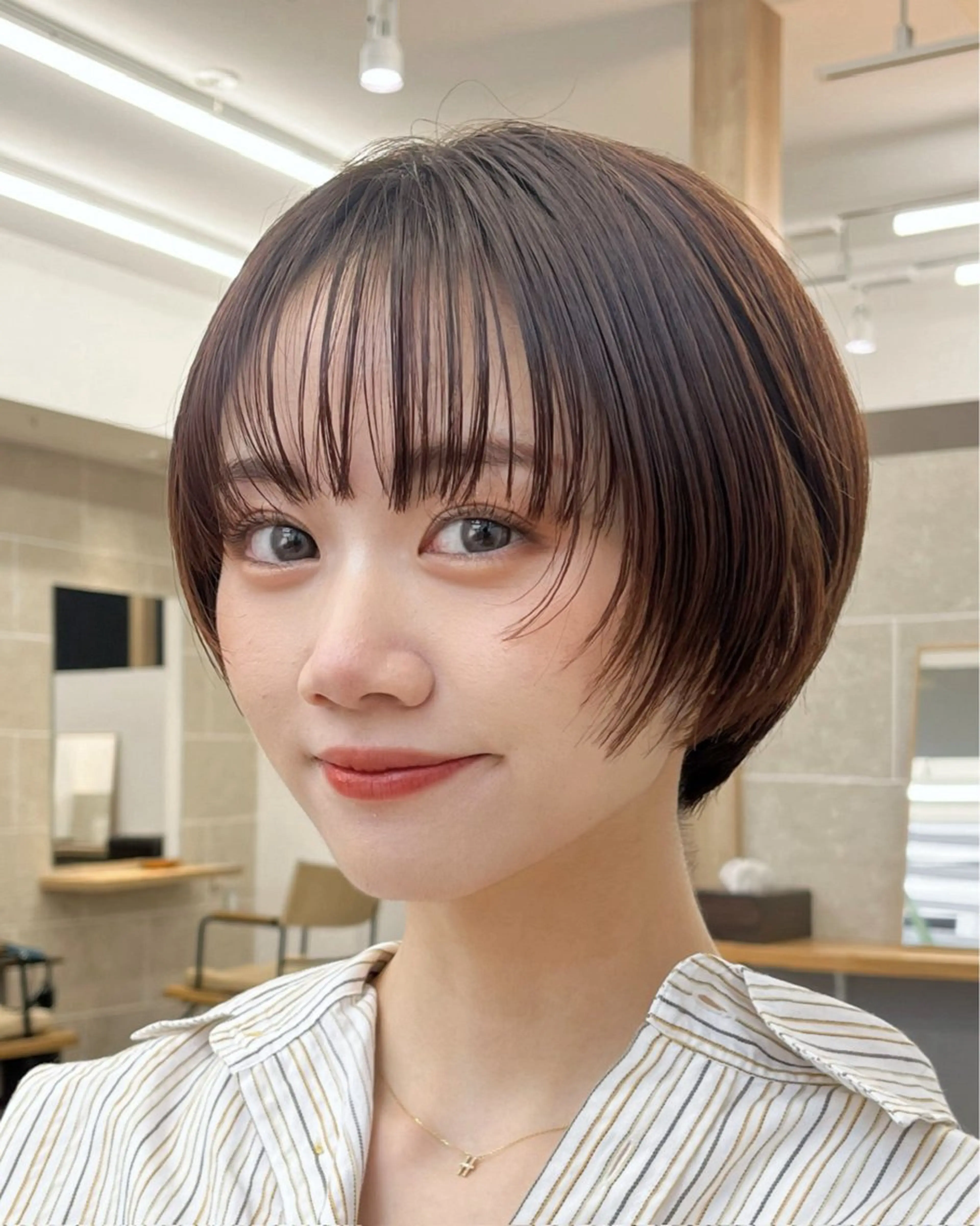 最高級トリートメント🌈本日限り✨スタイルチェンジとして切らせてくれる方限定】ショートフェイスレイヤー+トリートメンの写真